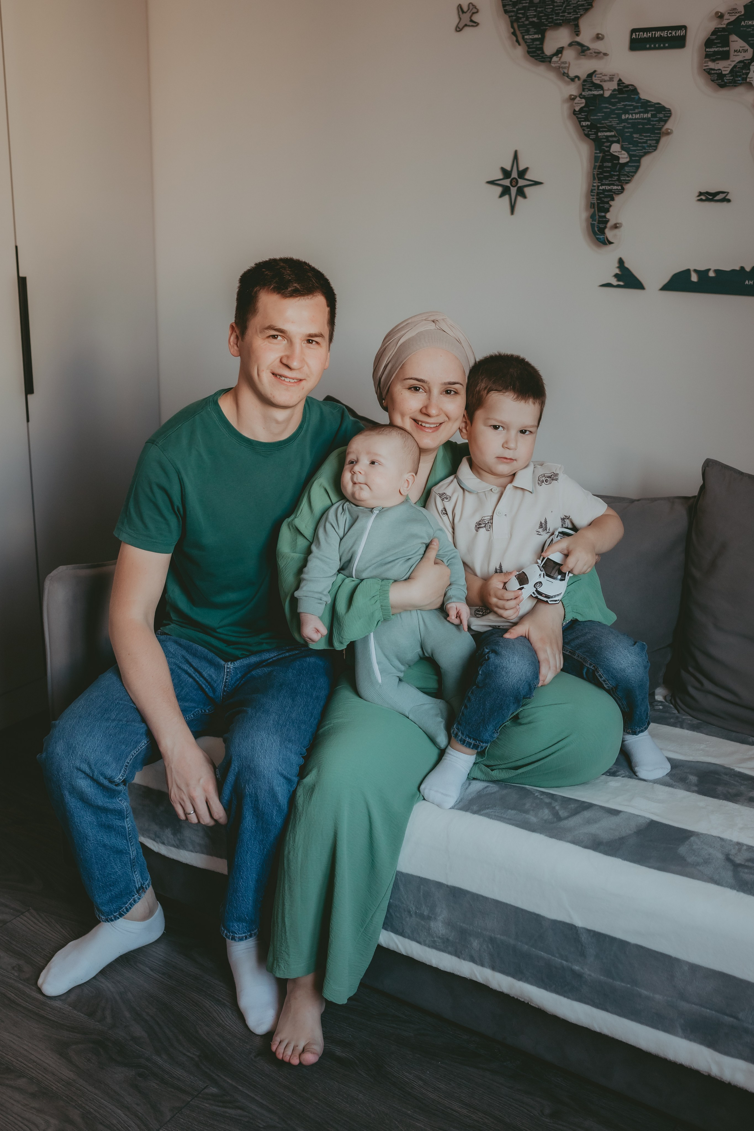 Адам и Исмаил. Семейный и домашний фотограф в Москве и МО Королева Валерия