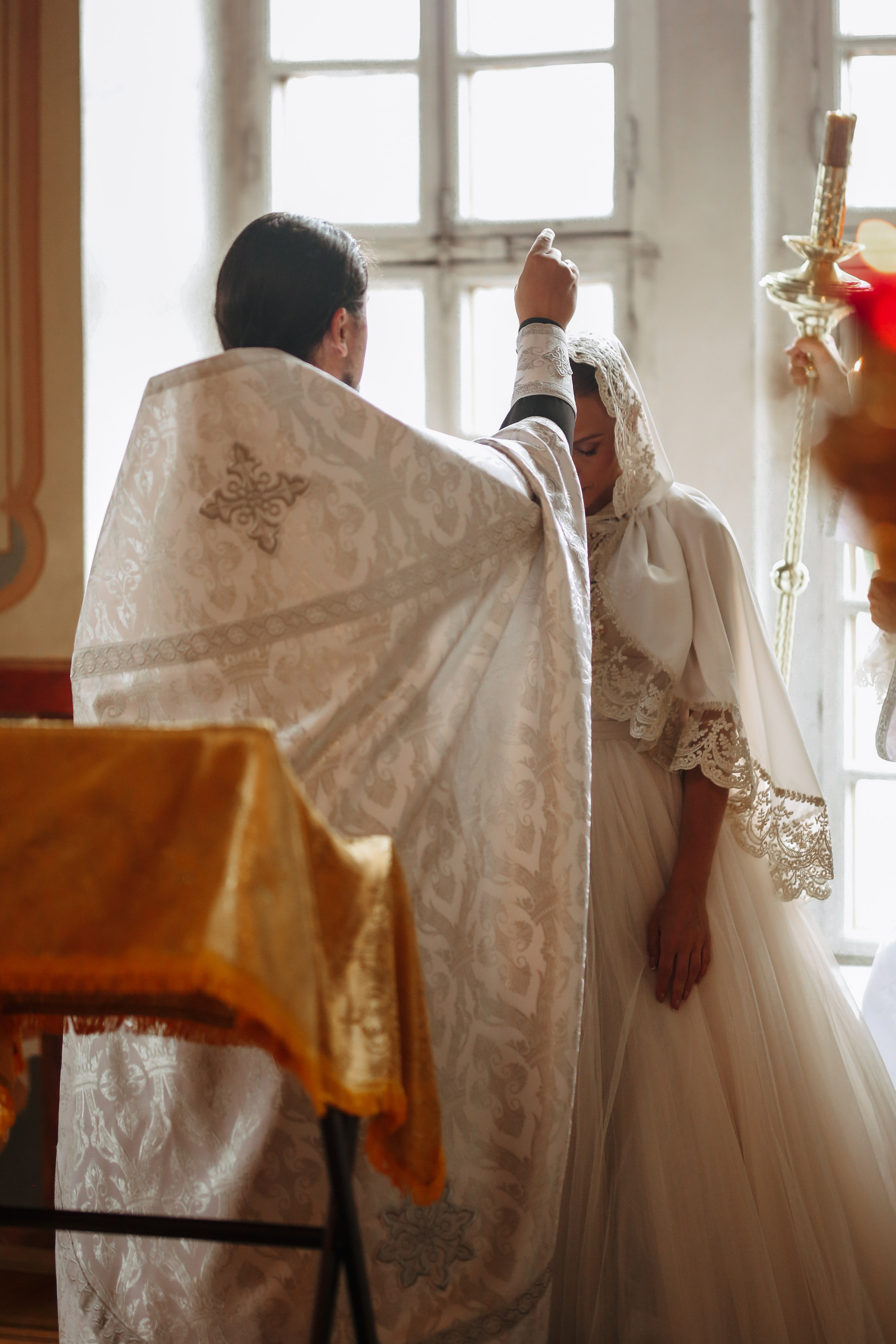 Венчание в Никольском Храме Зеленоград. Фотограф Анастасия Залевская