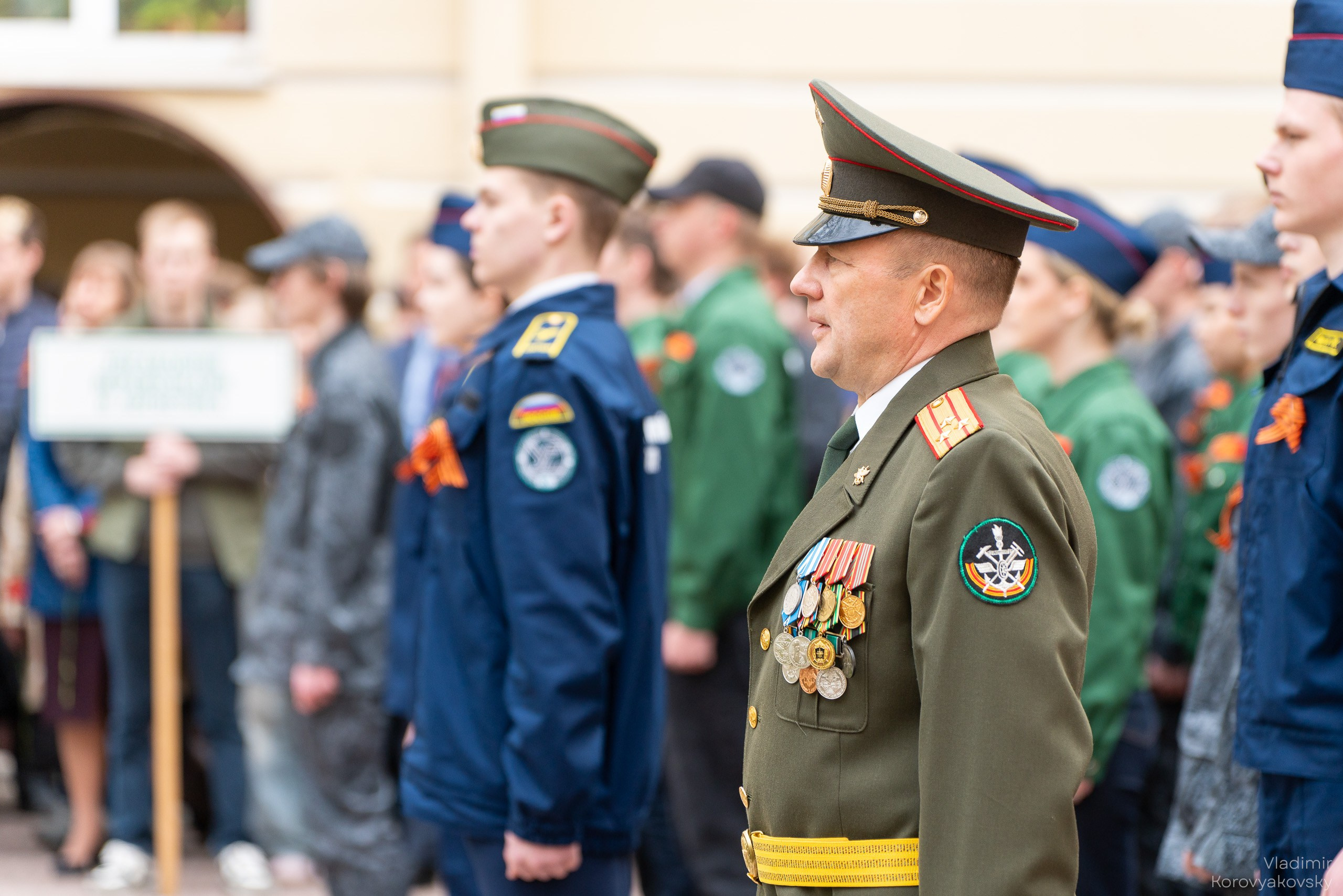 Мероприятия ко Дню Победы. Фотограф Владимир Коровяковский