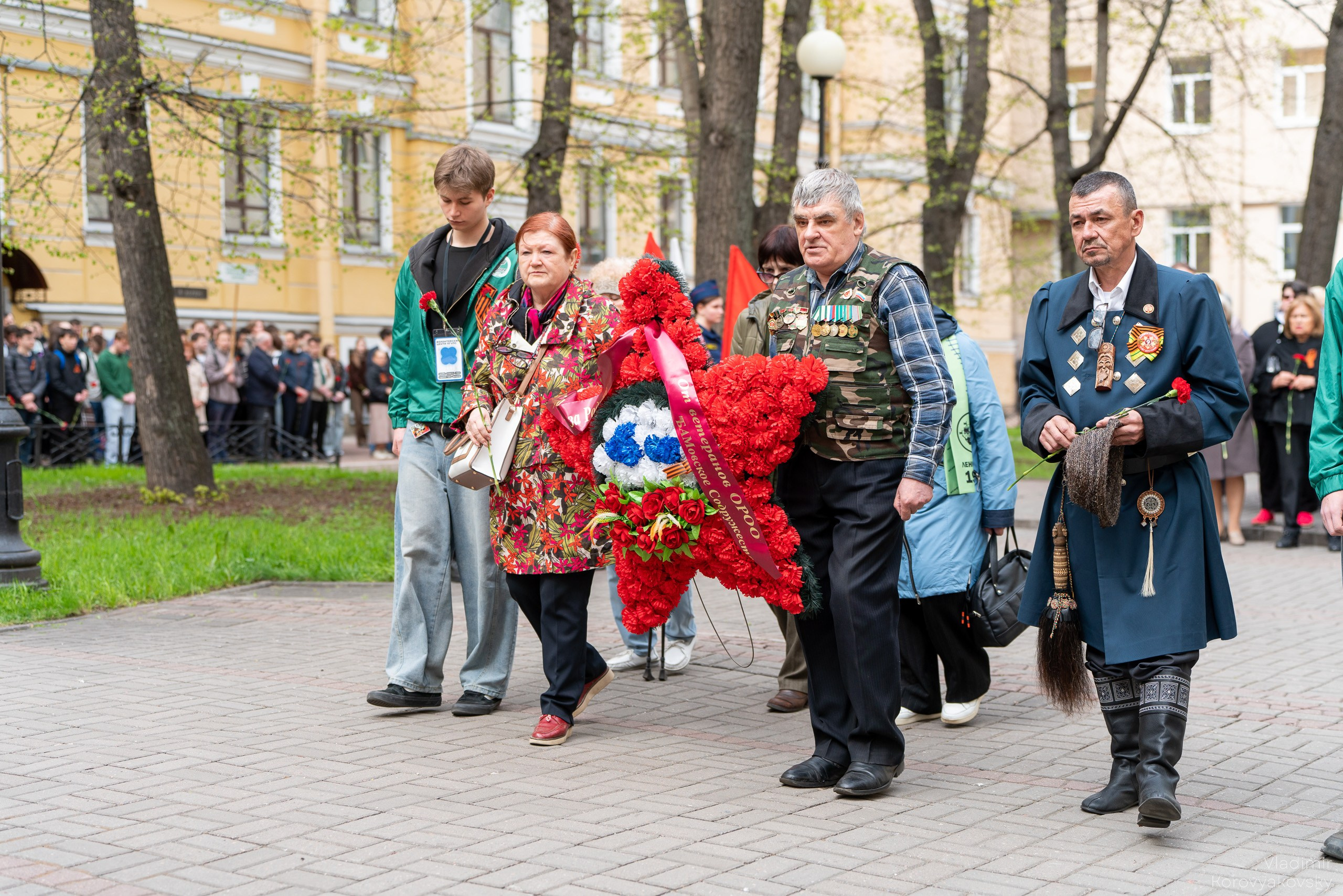 Мероприятия ко Дню Победы. Фотограф Владимир Коровяковский