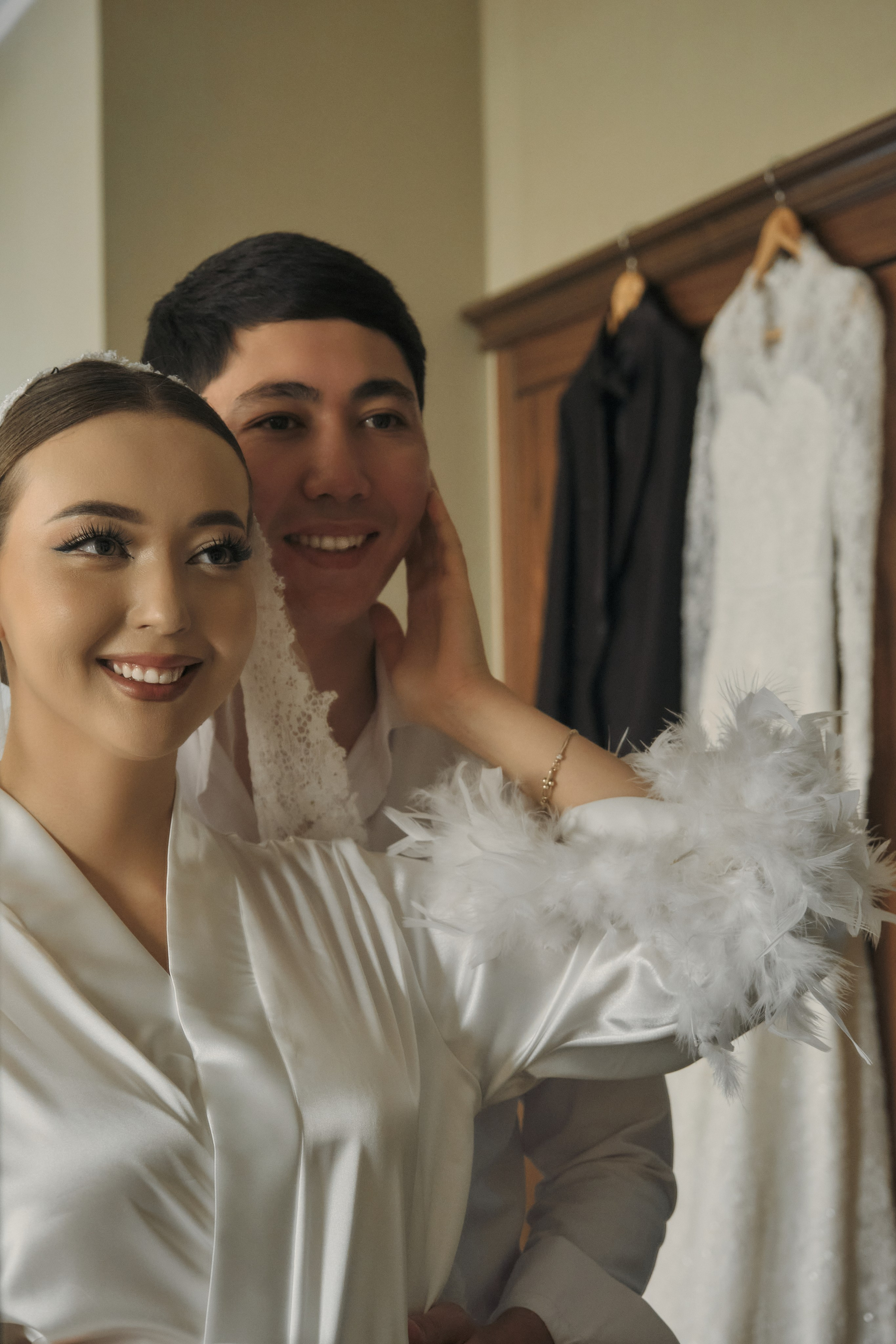 Утро невесты и жениха в отеле. Видеограф и Фотограф в Алматы и Астана