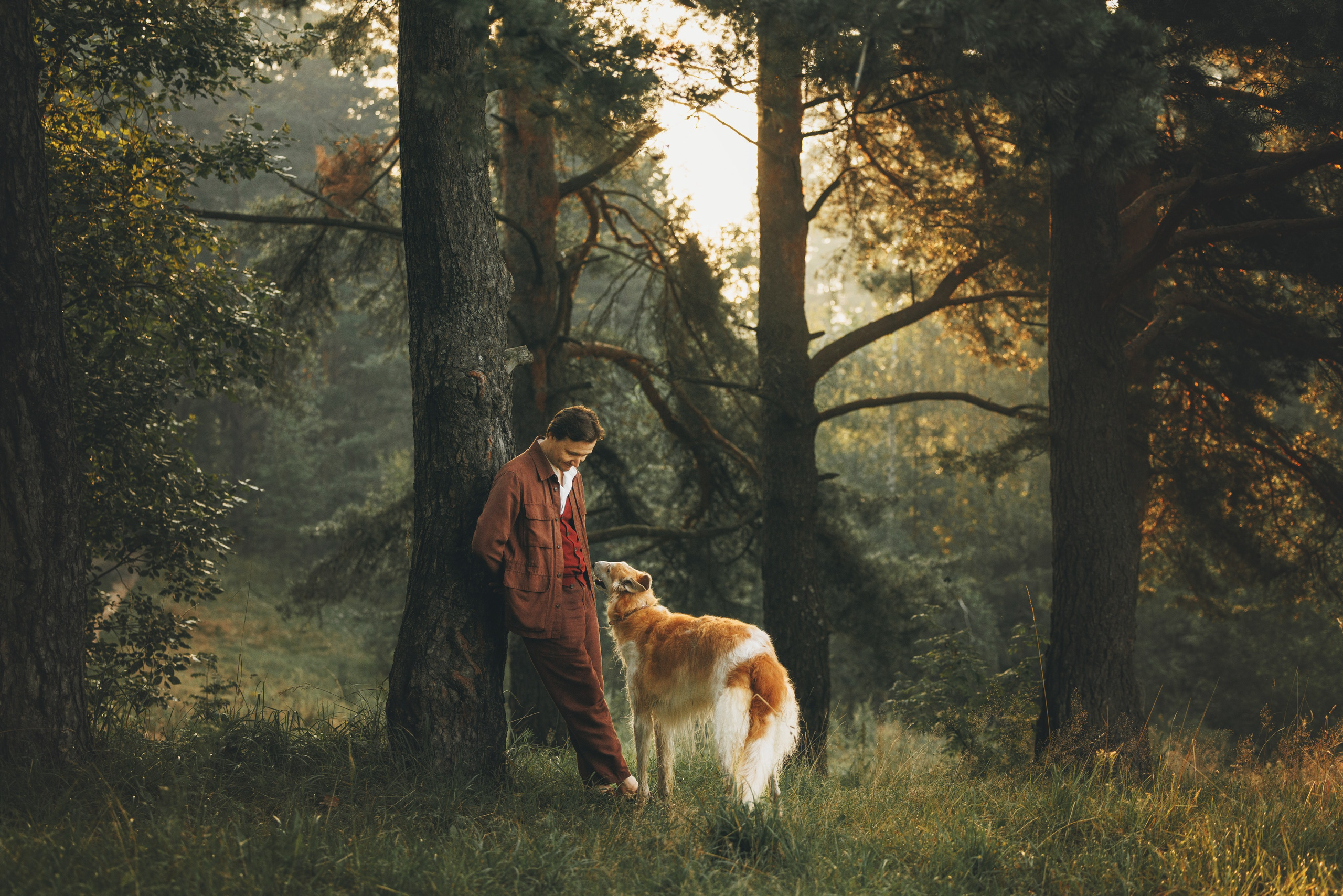 Сергей, Оксана и Жара. Фотограф анималист Осипчикова Мария