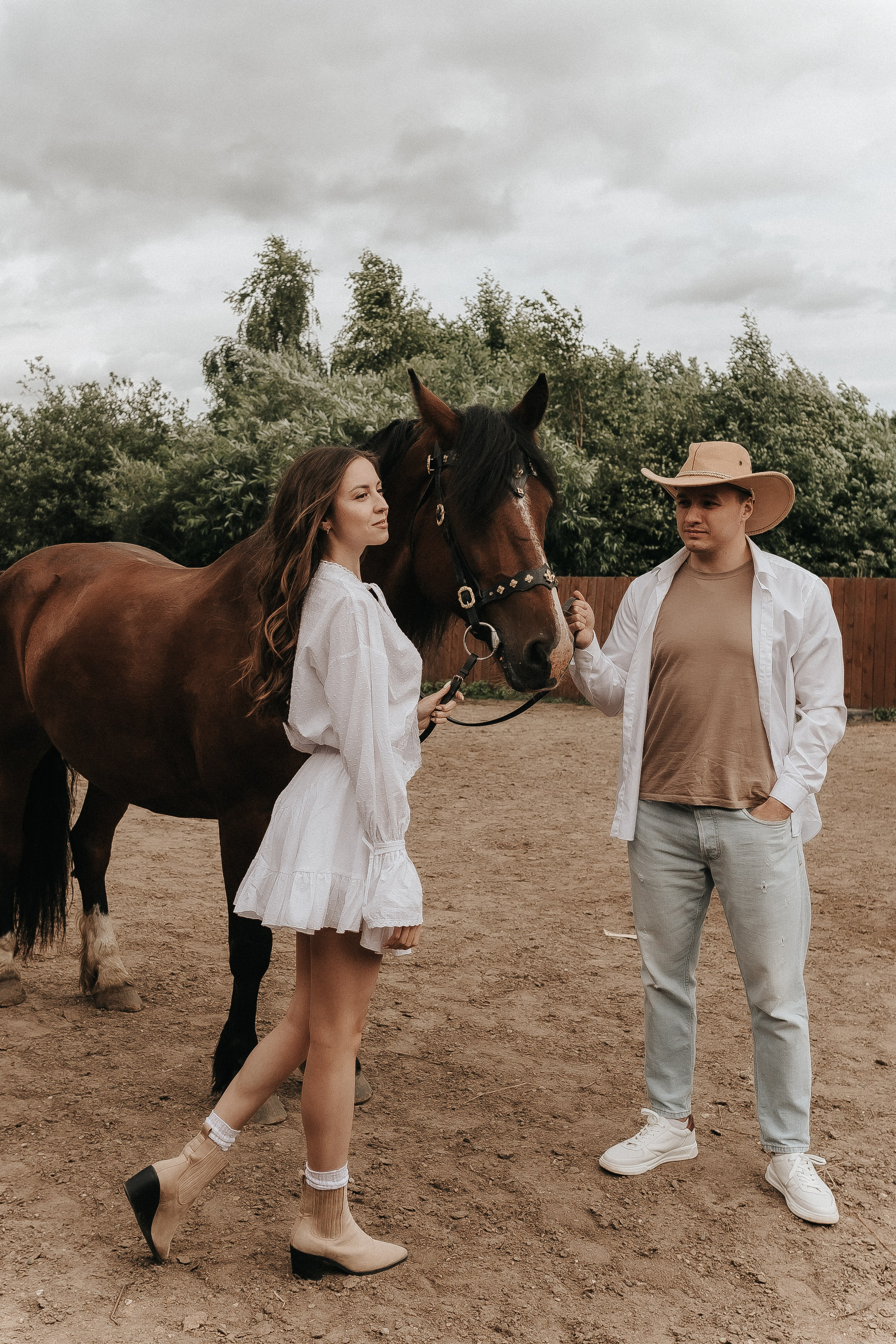 Love Story с лошадьми. Свадебный фотограф Пермь