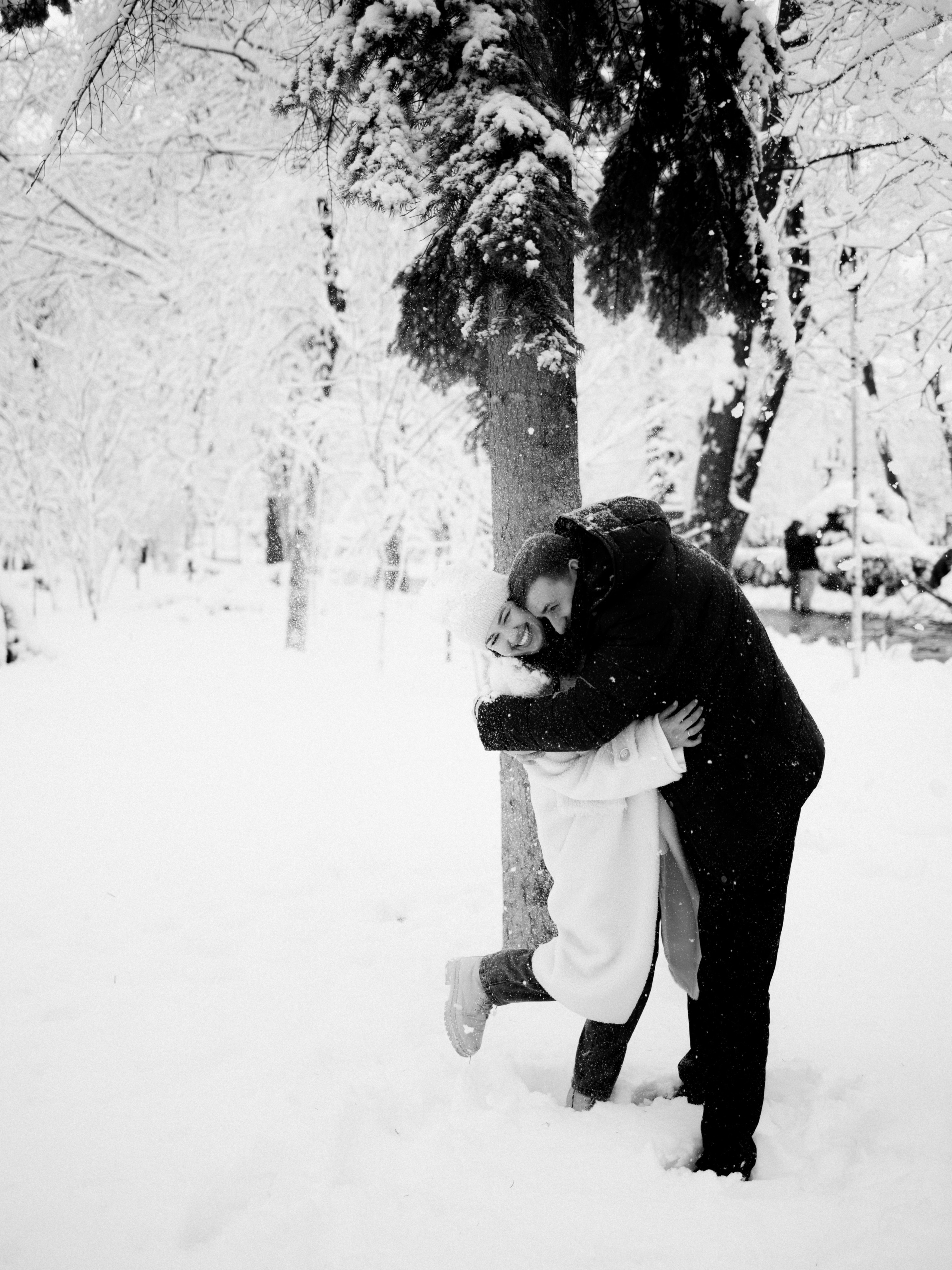 Артём и Ксюша. Зима. Семейный фотограф в Краснодаре Храмова Анна