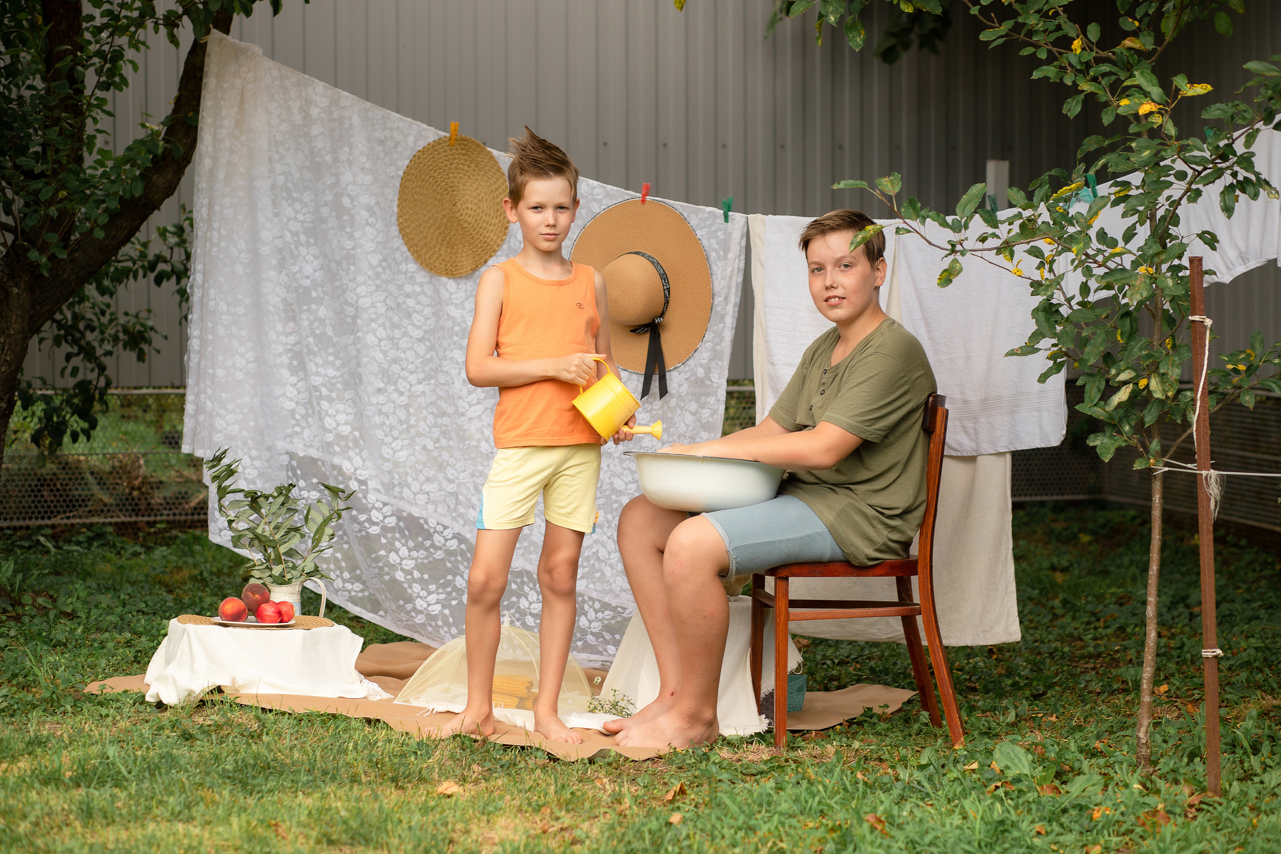 Фотодень «Стирка» и «Арбуз». Семейный и детский фотограф в Краснодаре Ирина Лаврецкая