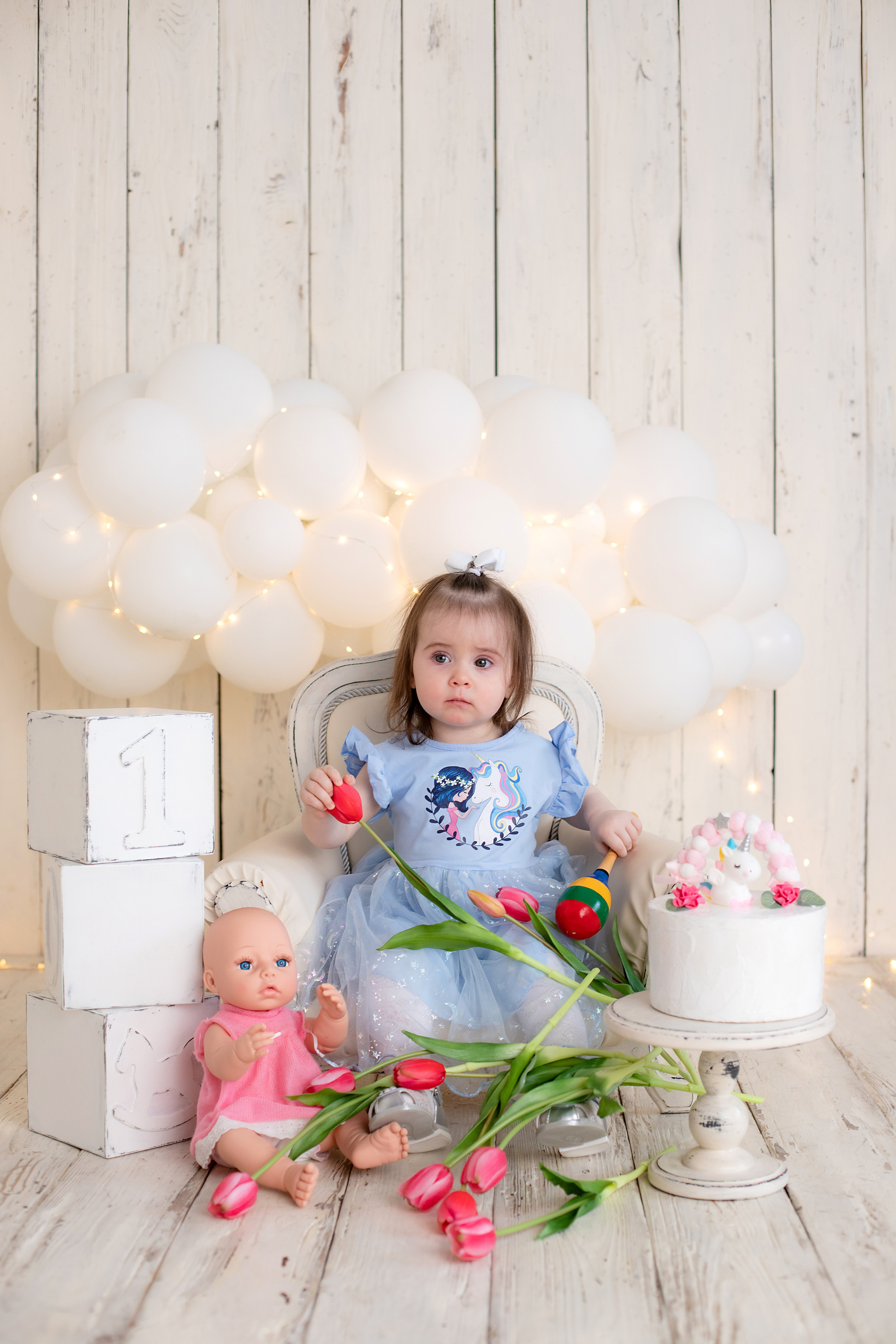 Годовасия в студии. Семейный и детский фотограф в Краснодаре Ирина Лаврецкая