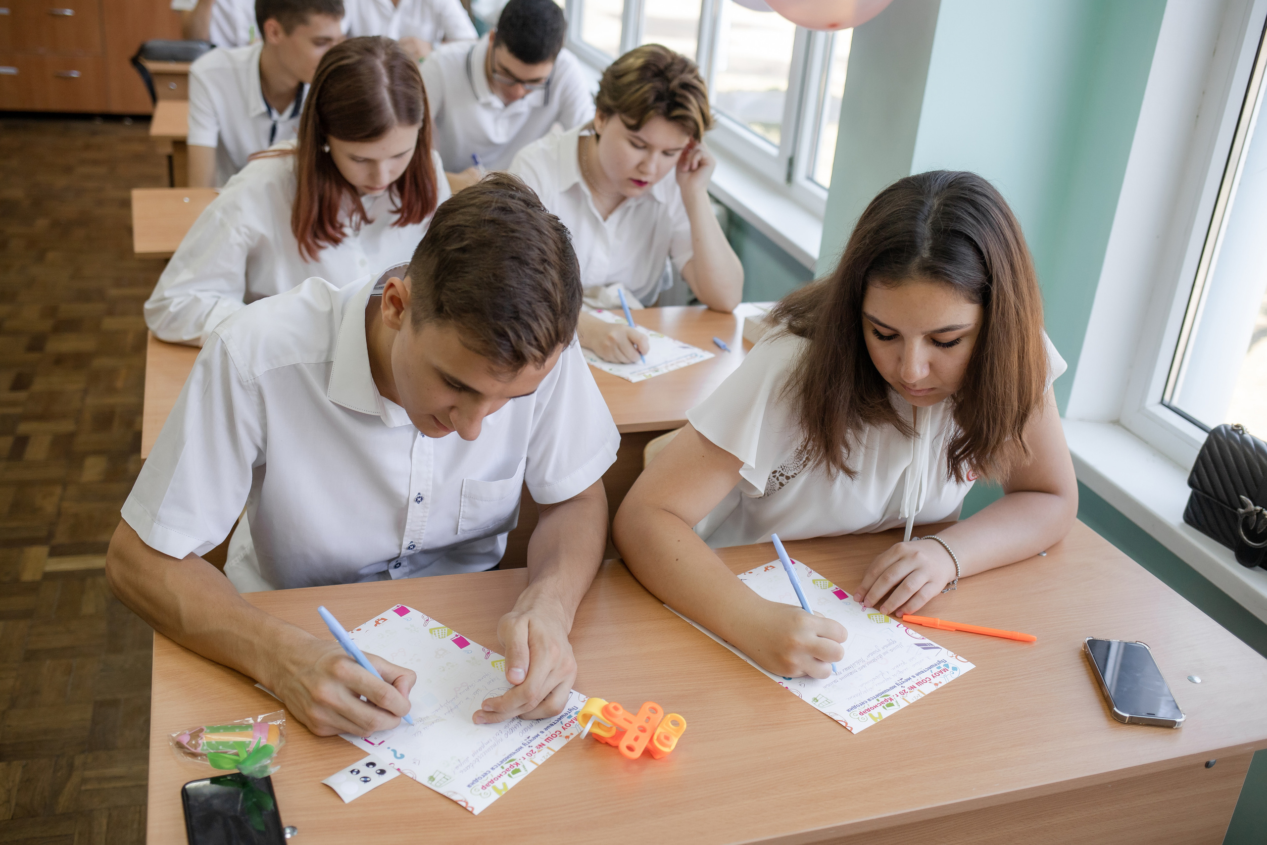 Съемка в классе 11 А. Семейный и детский фотограф в Краснодаре Ирина Лаврецкая