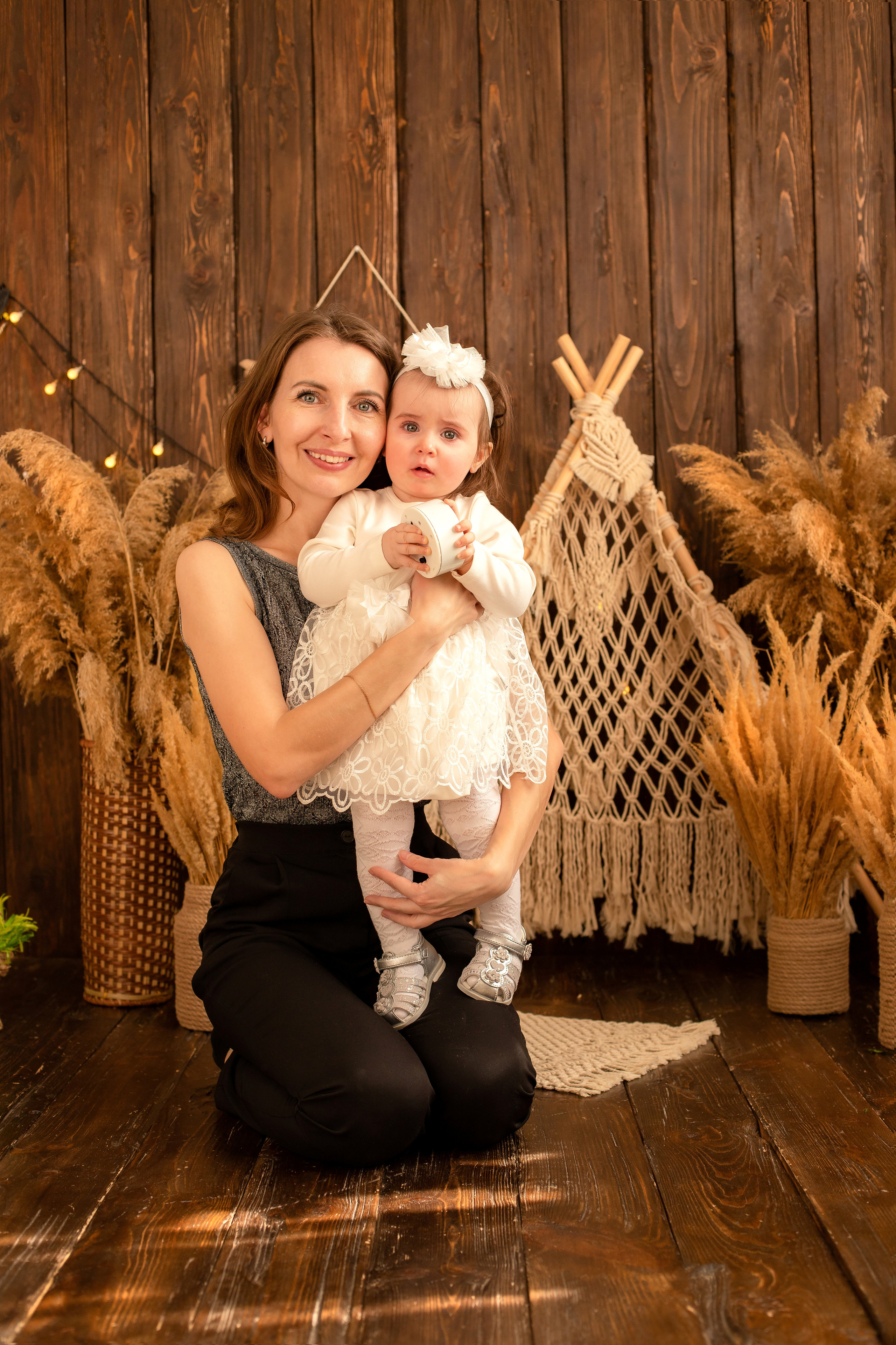 Годовасия в студии. Семейный и детский фотограф в Краснодаре Ирина Лаврецкая