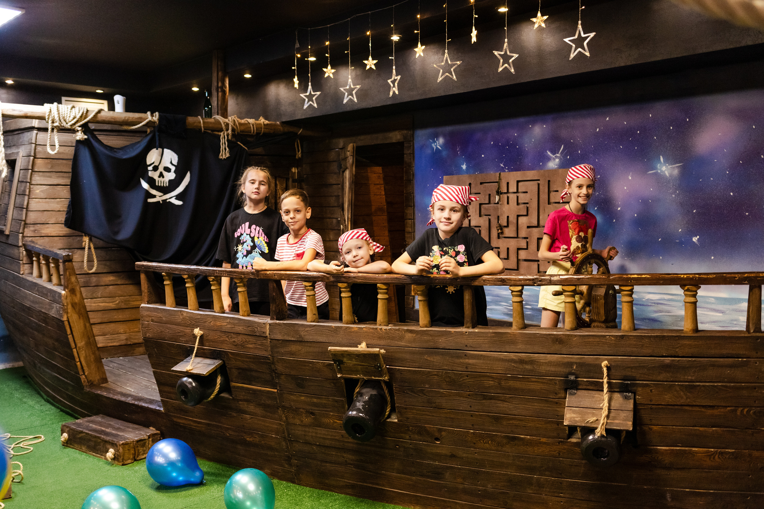 Пиратская вечеринка на 10 лет. Семейный и детский фотограф в Краснодаре Ирина Лаврецкая