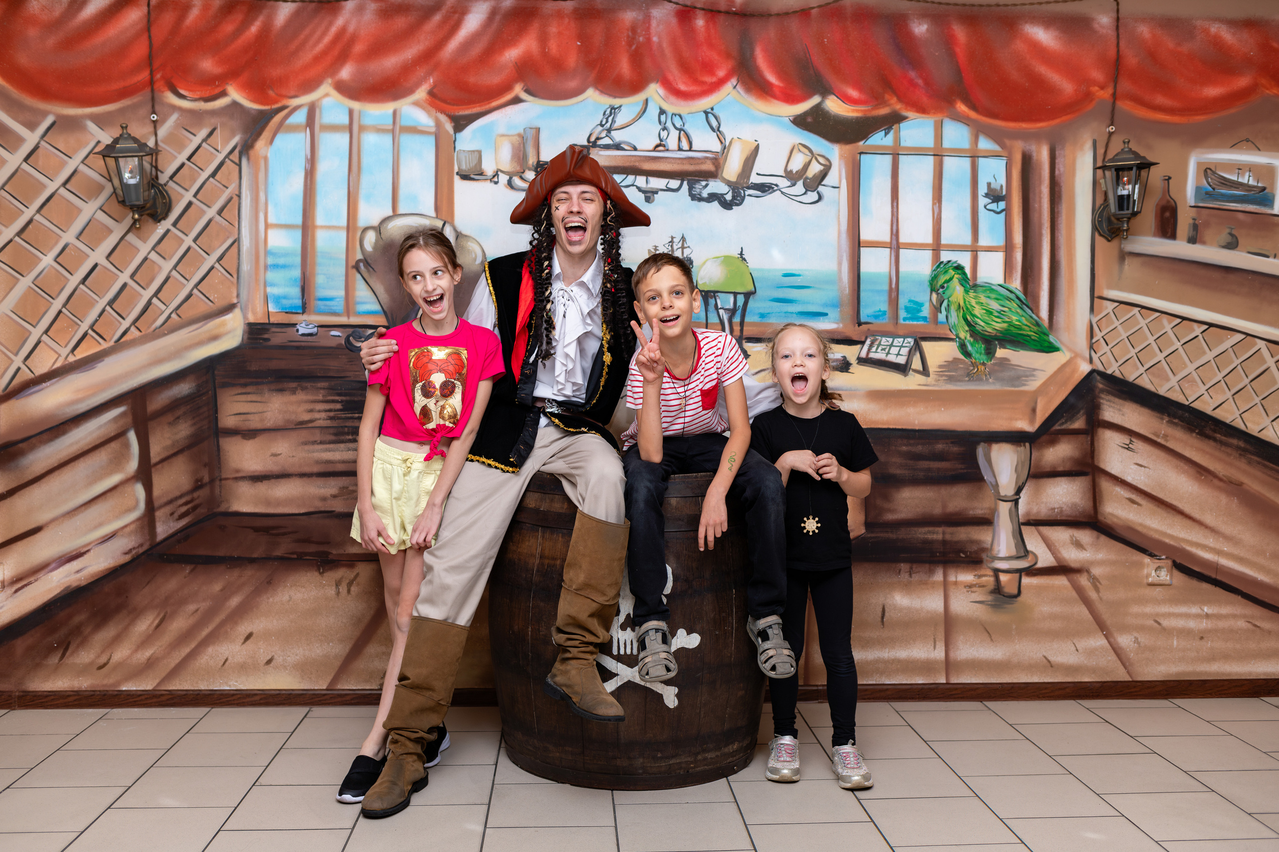 Пиратская вечеринка на 10 лет. Семейный и детский фотограф в Краснодаре Ирина Лаврецкая