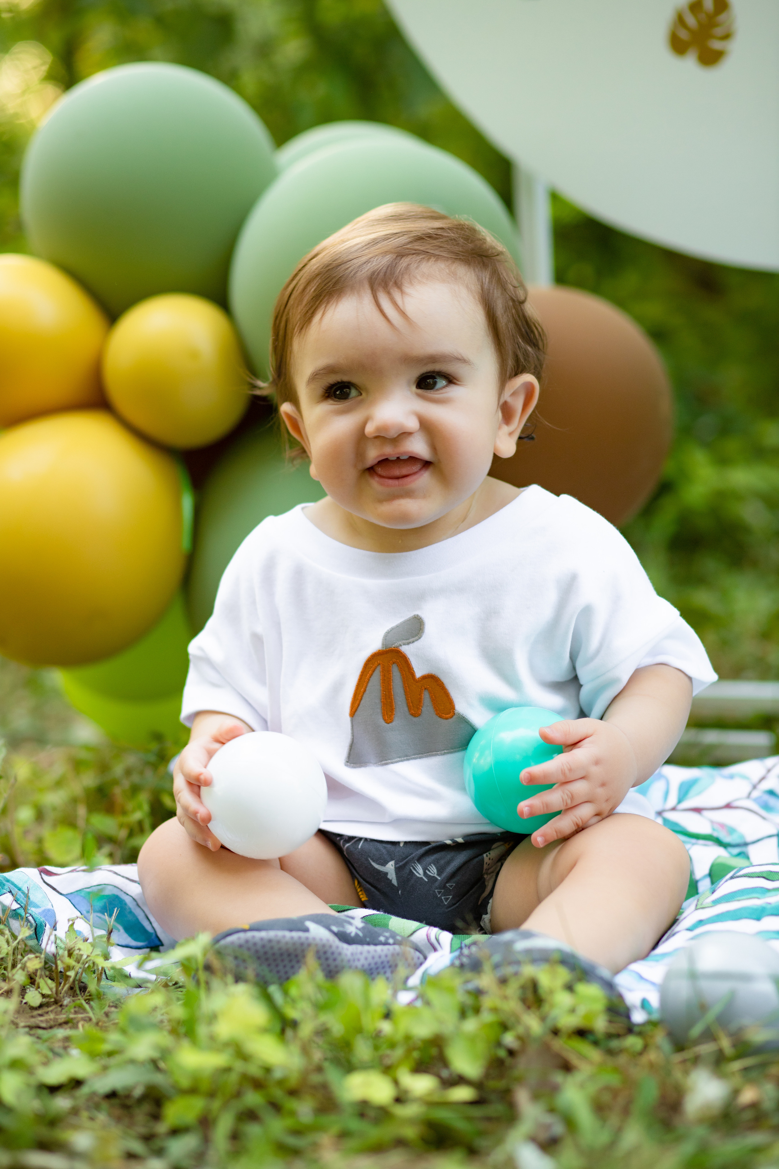 Репортаж годовасия на природе. Семейный и детский фотограф в Краснодаре Ирина Лаврецкая