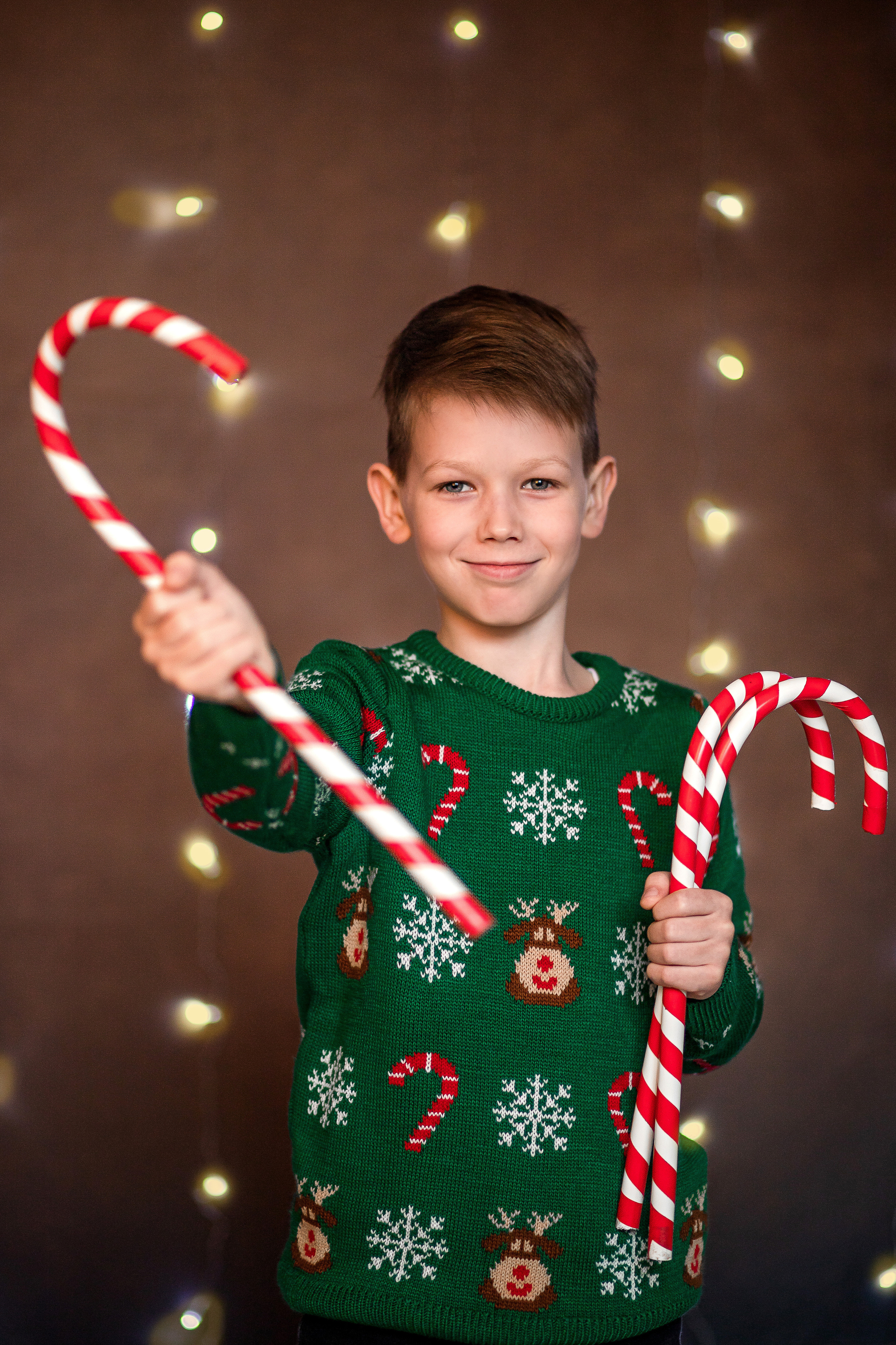 Новогодняя съёмка в студии Мини. Семейный и детский фотограф в Краснодаре Ирина Лаврецкая