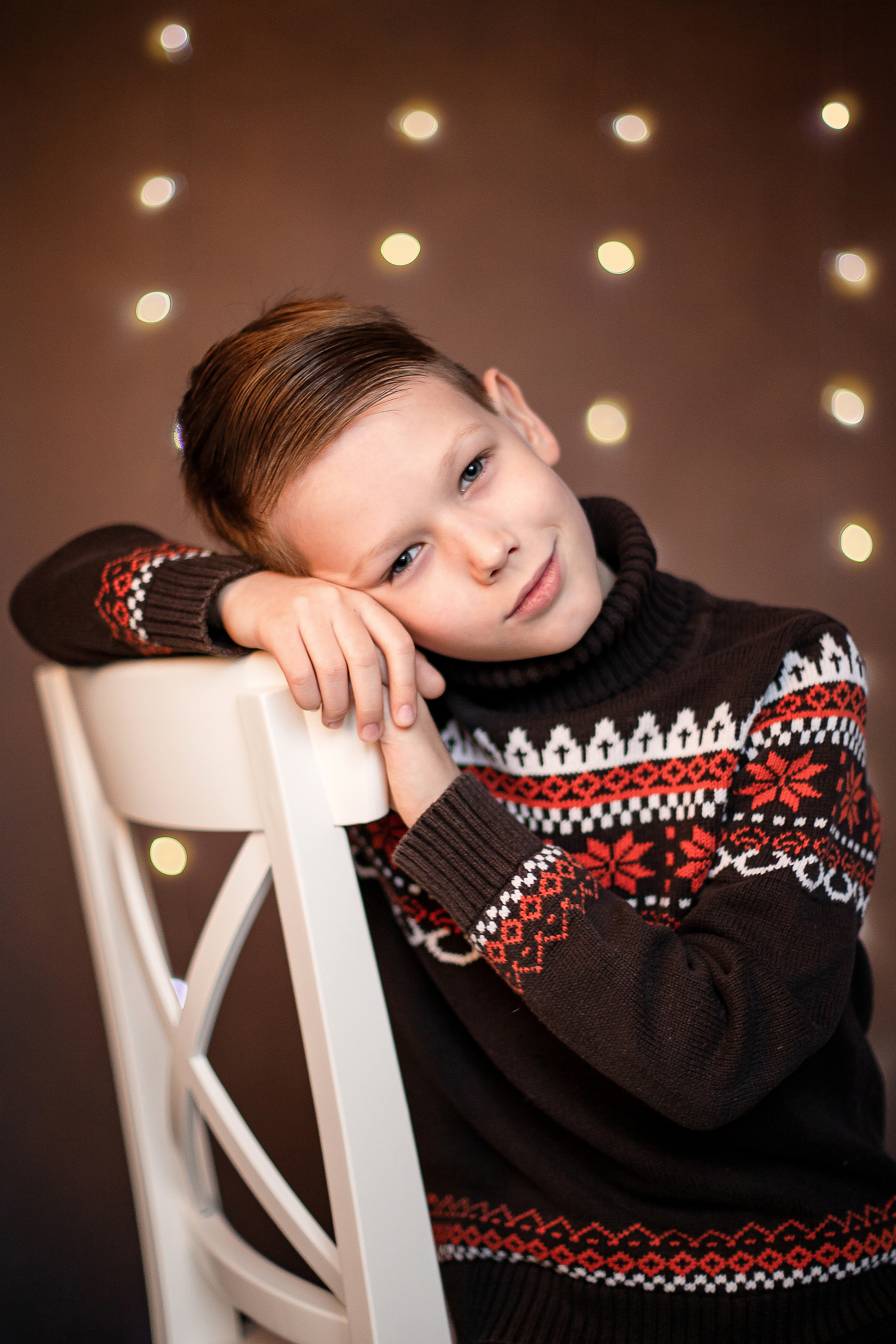 Новогодняя съёмка в студии Мини. Семейный и детский фотограф в Краснодаре Ирина Лаврецкая