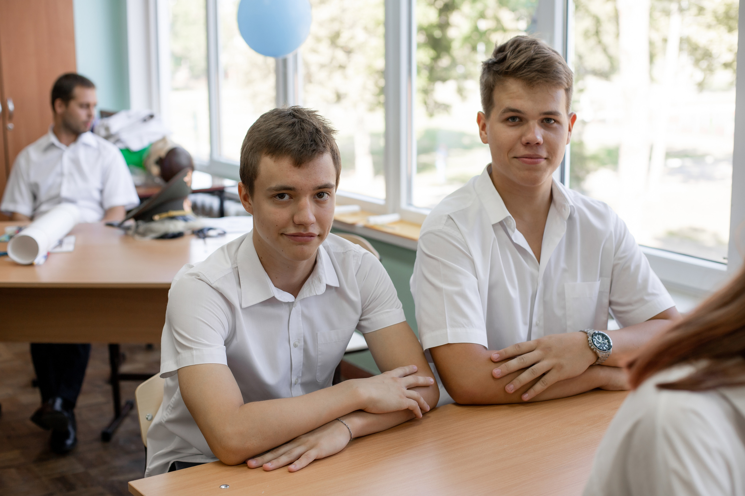 Съемка в классе 11 А. Семейный и детский фотограф в Краснодаре Ирина Лаврецкая