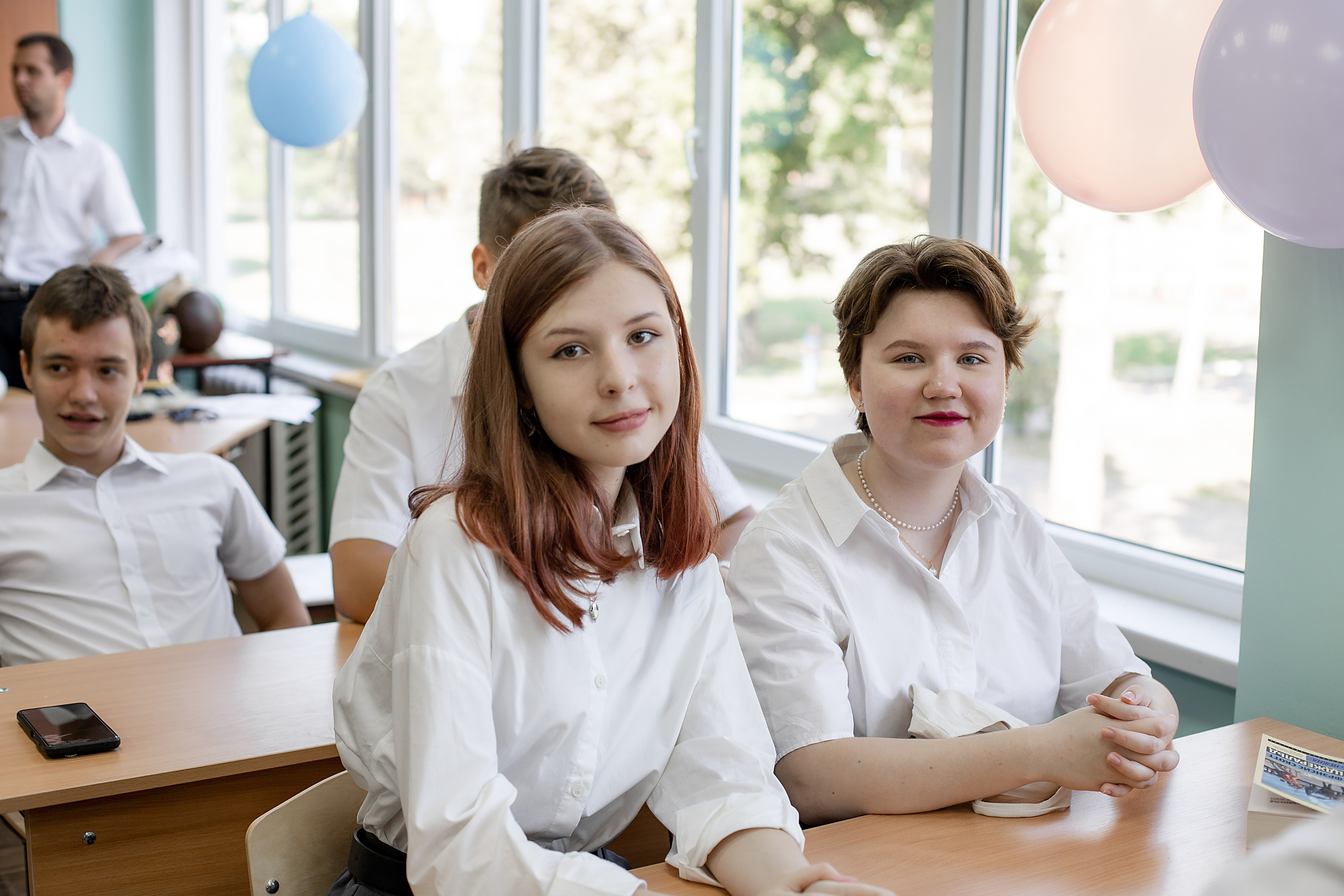 Съемка в классе 11 А. Семейный и детский фотограф в Краснодаре Ирина Лаврецкая