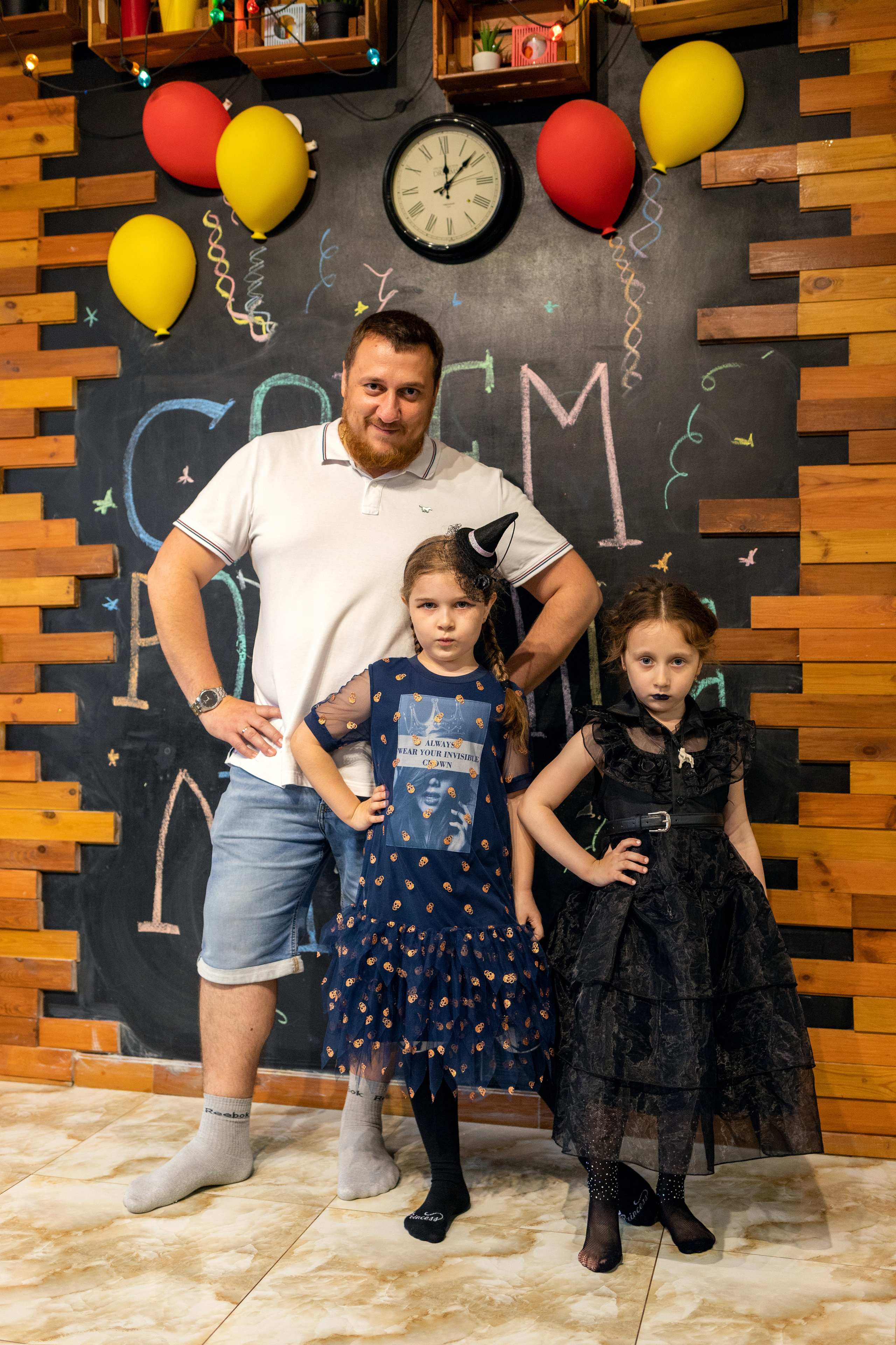 Детский день рождения в стиле Wendsday на площадке Playbery. Семейный и детский фотограф в Краснодаре Ирина Лаврецкая