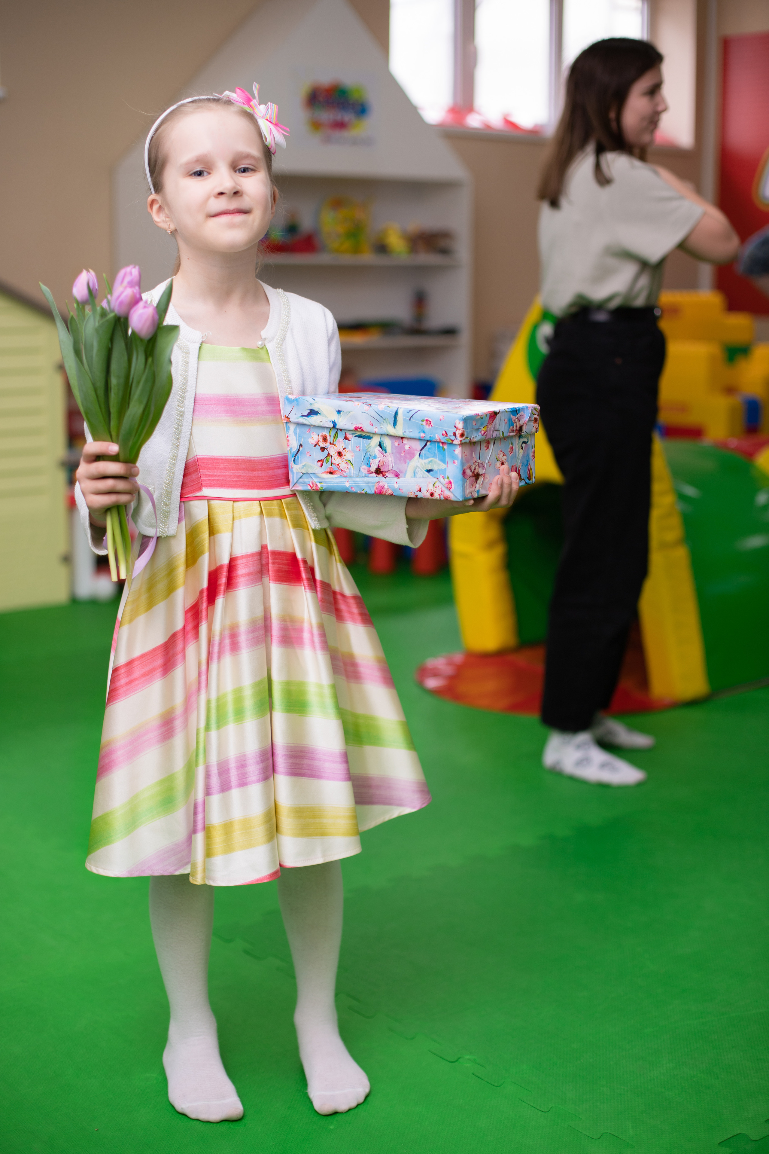Детский день рождения на площадке Kinder party. Семейный и детский фотограф в Краснодаре Ирина Лаврецкая