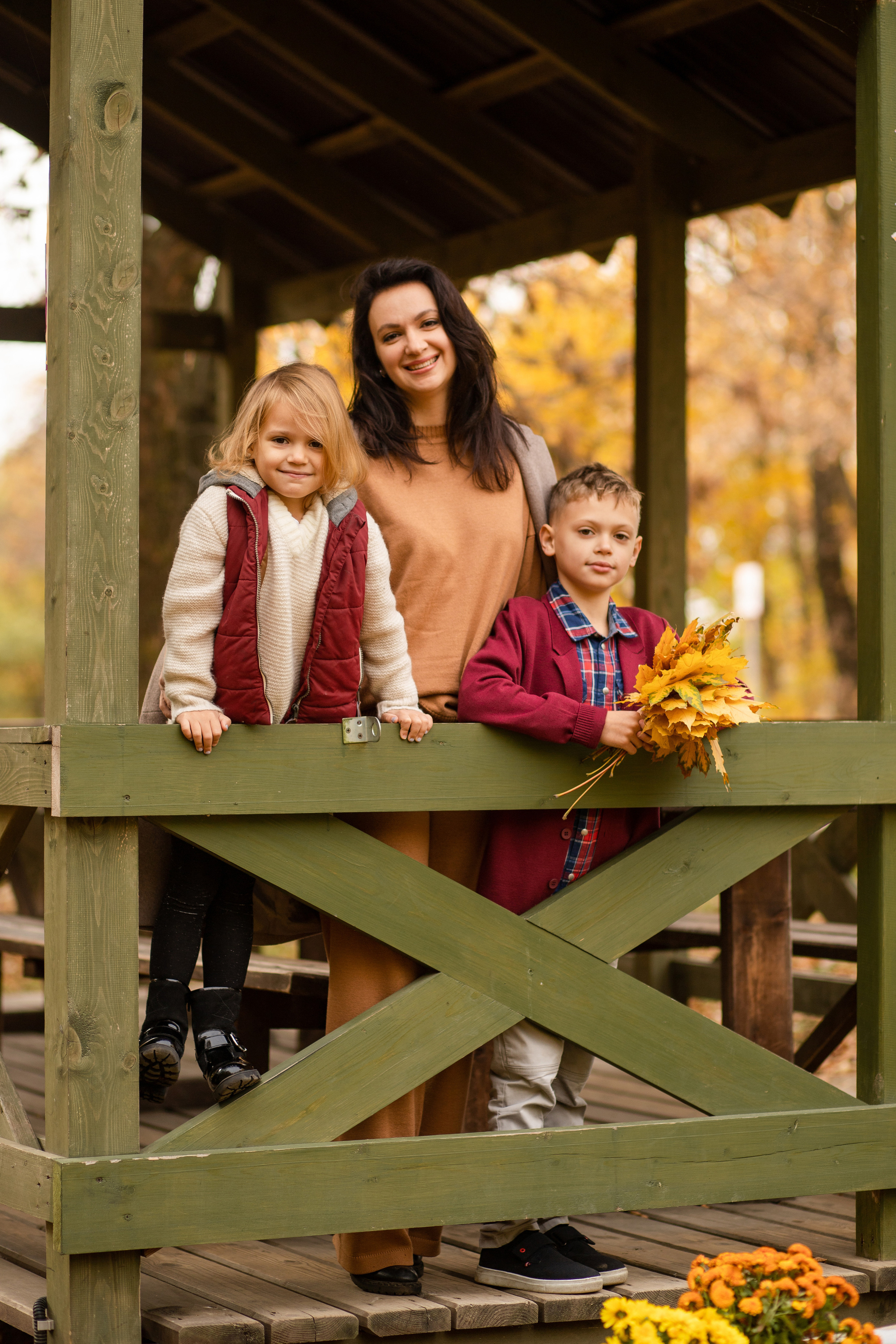Осенние съемки в парке. Семейный и детский фотограф в Краснодаре Ирина Лаврецкая