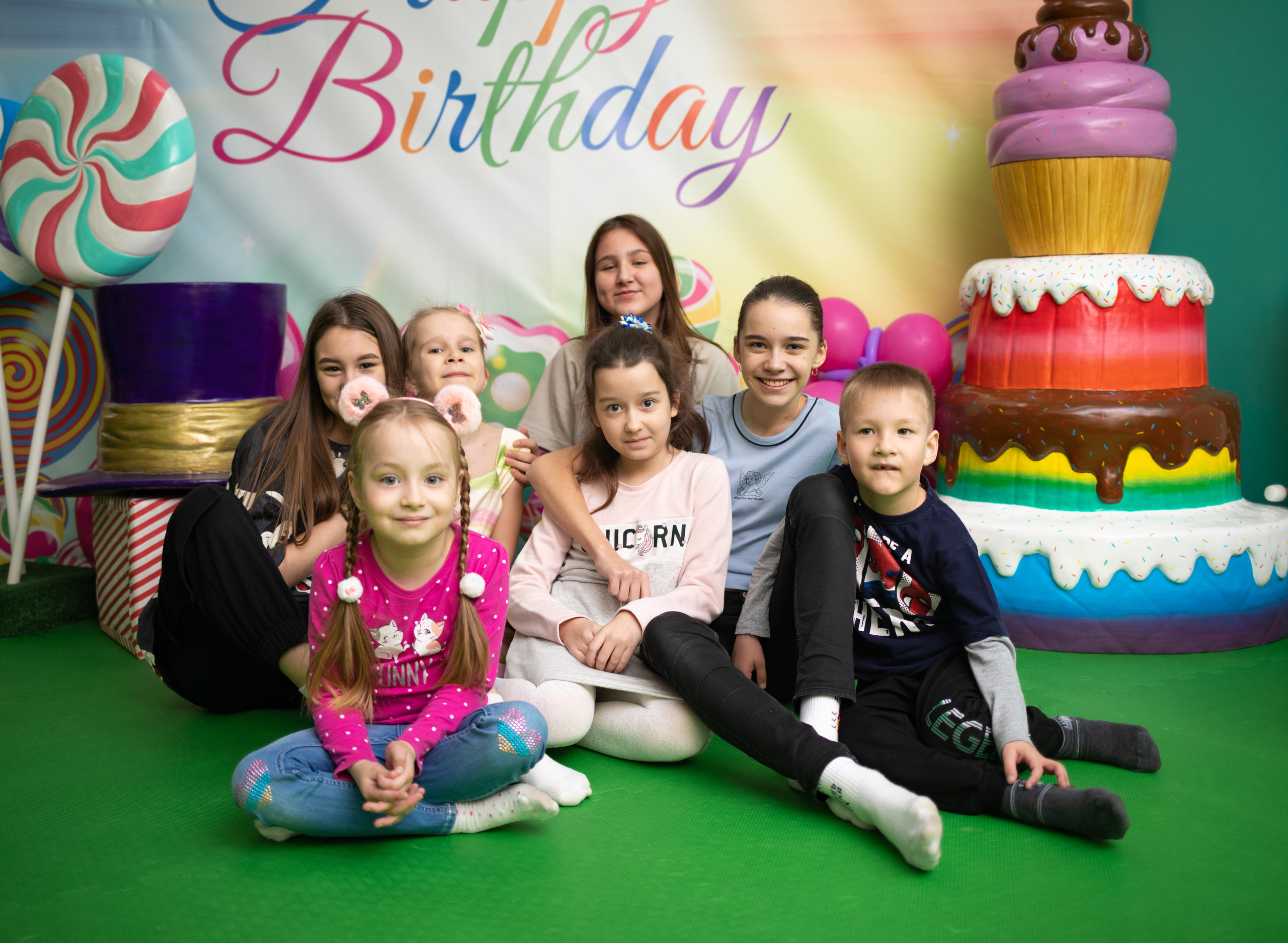 Детский день рождения на площадке Kinder party. Семейный и детский фотограф в Краснодаре Ирина Лаврецкая