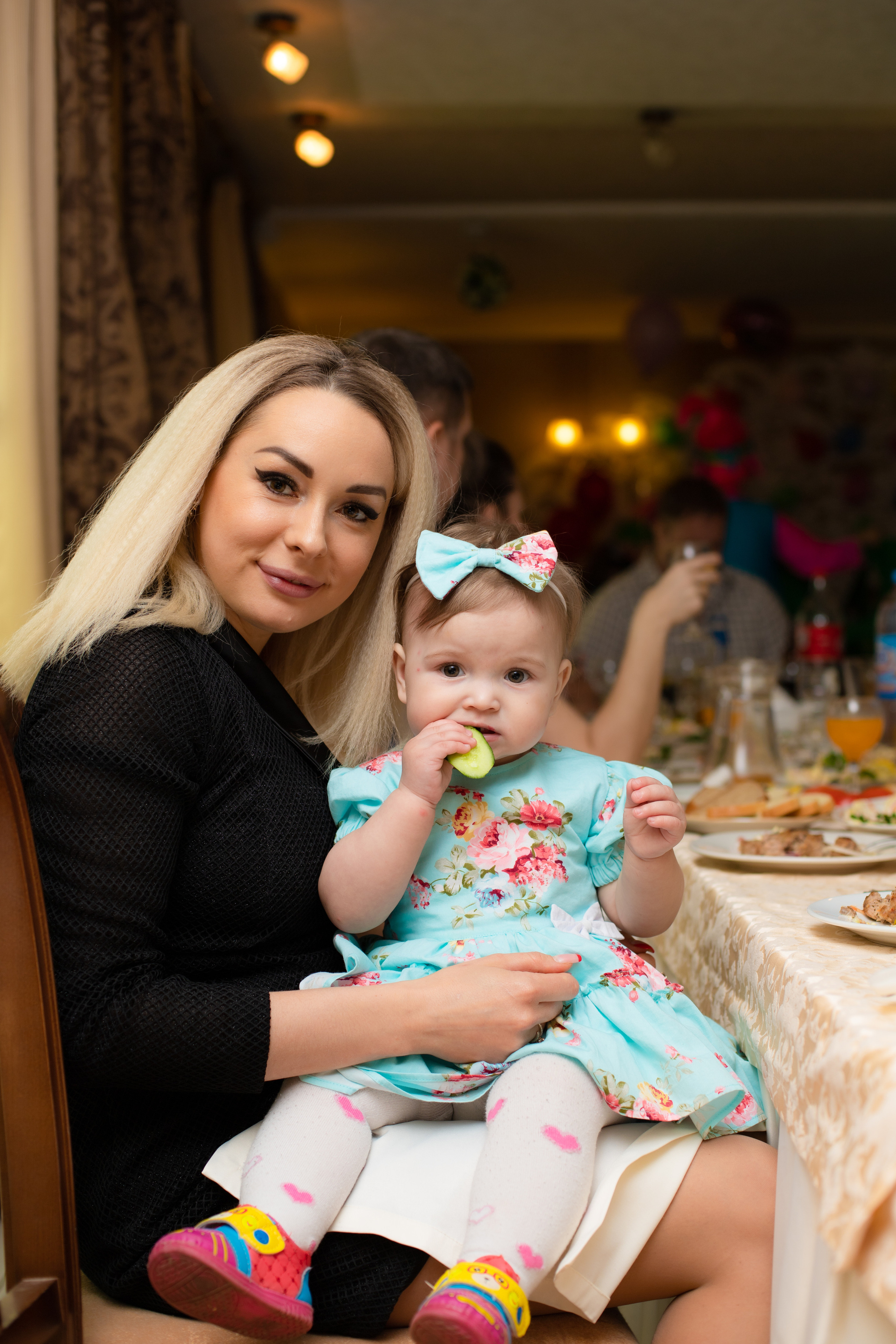 Годовасие Доминики в банкетном зале Пальмира. Семейный и детский фотограф в Краснодаре Ирина Лаврецкая
