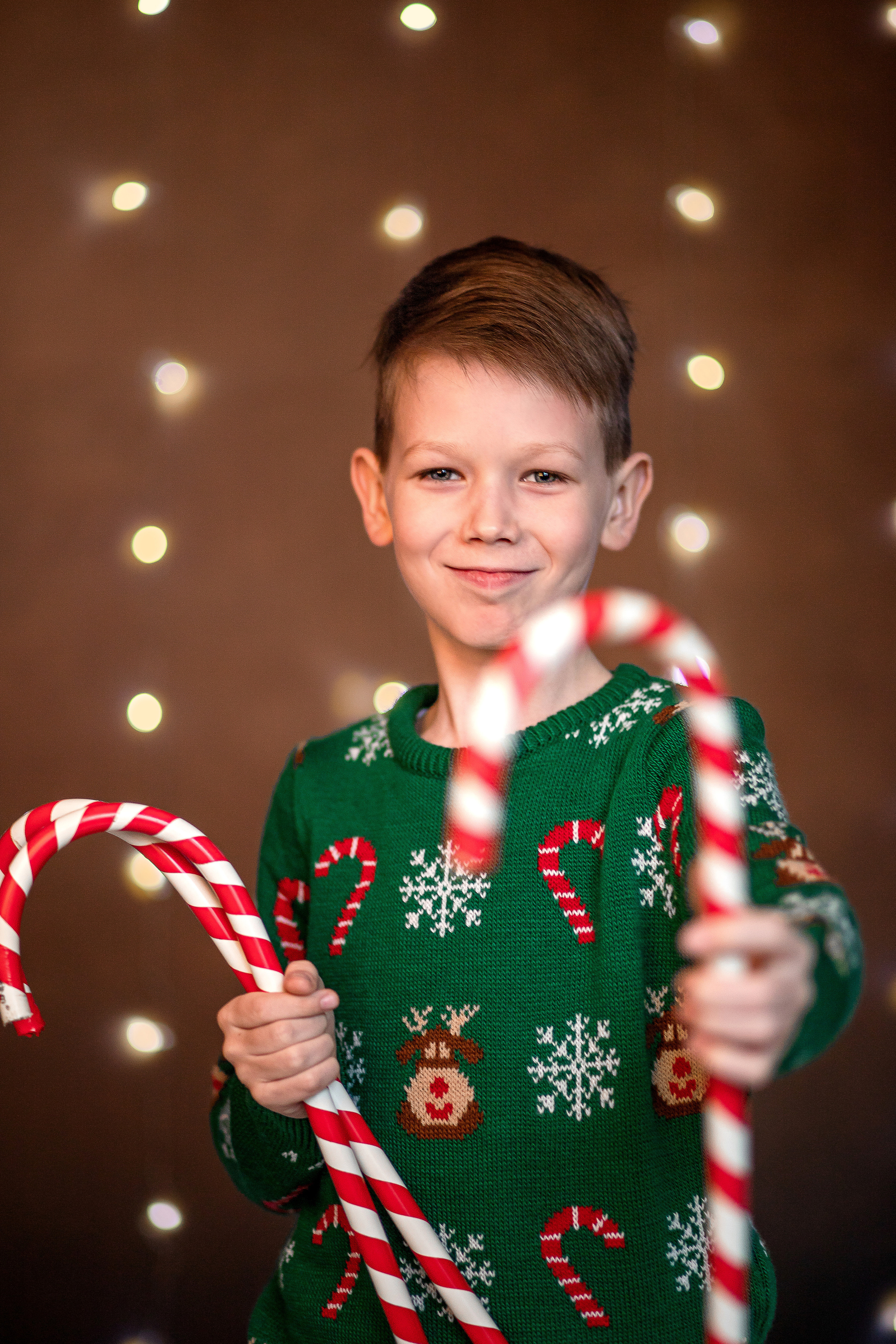 Новогодняя съёмка в студии Мини. Семейный и детский фотограф в Краснодаре Ирина Лаврецкая