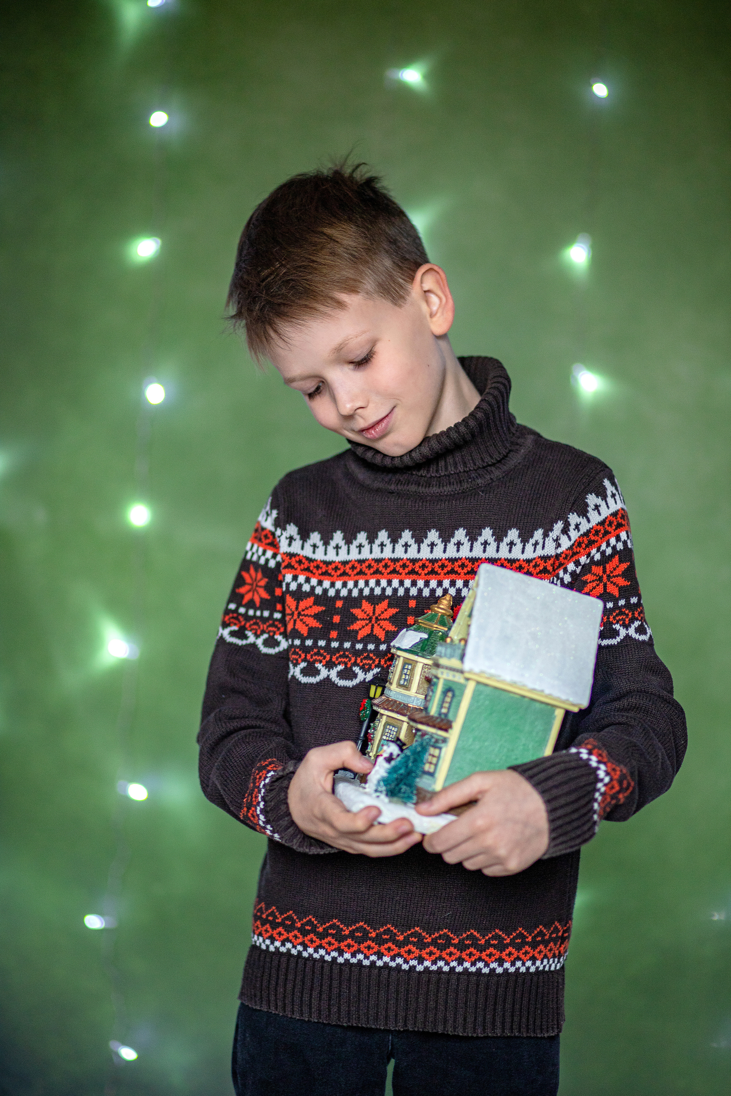 Новогодняя съёмка в студии Мини. Семейный и детский фотограф в Краснодаре Ирина Лаврецкая