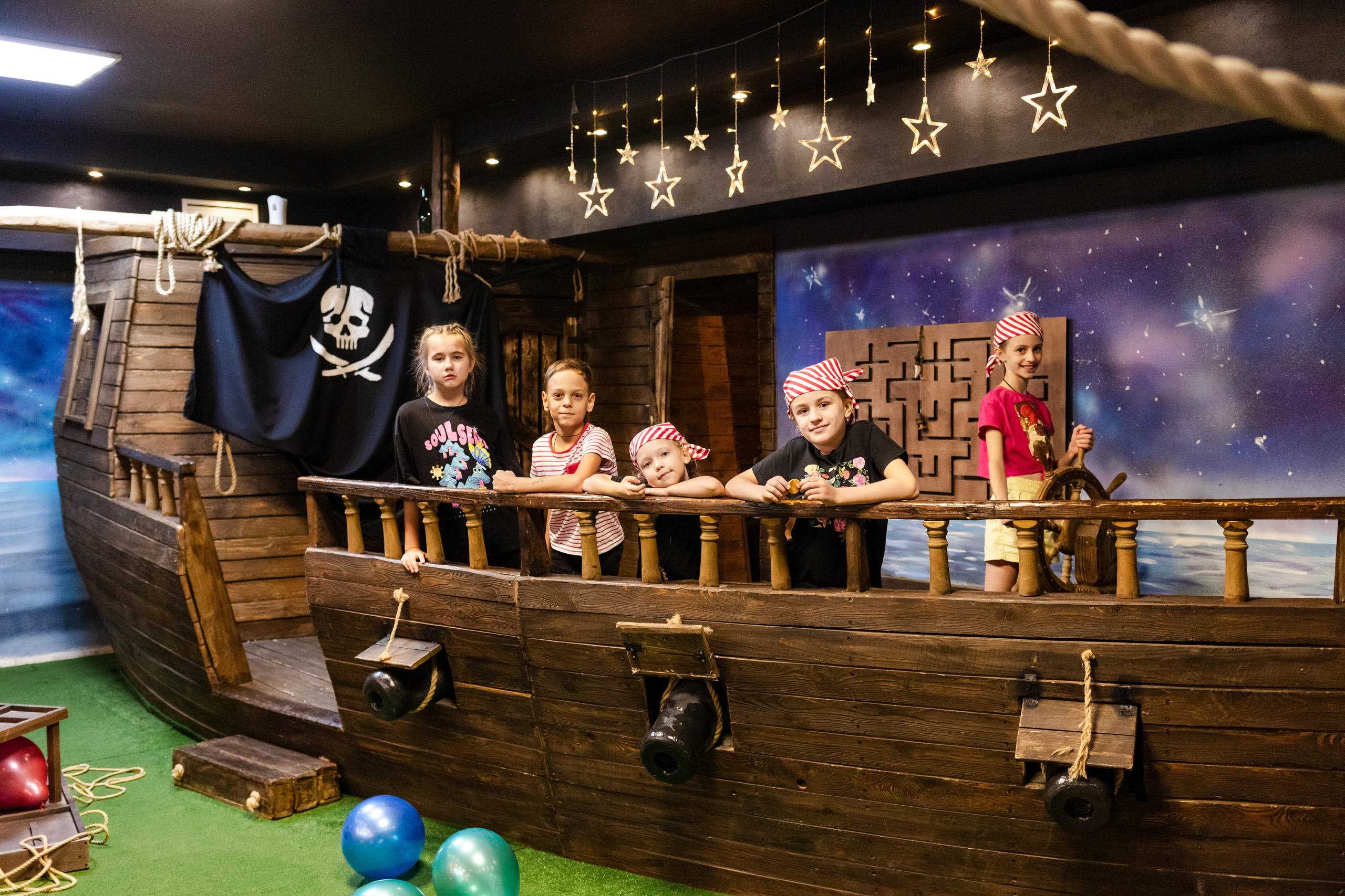 Пиратская вечеринка на 10 лет. Семейный и детский фотограф в Краснодаре Ирина Лаврецкая