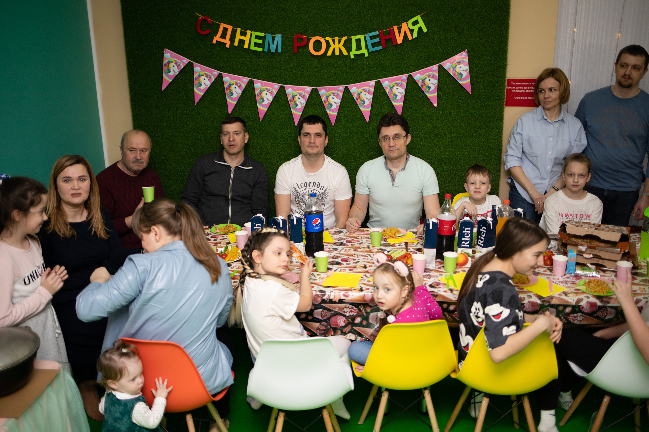 Детский день рождения на площадке Kinder party. Семейный и детский фотограф в Краснодаре Ирина Лаврецкая