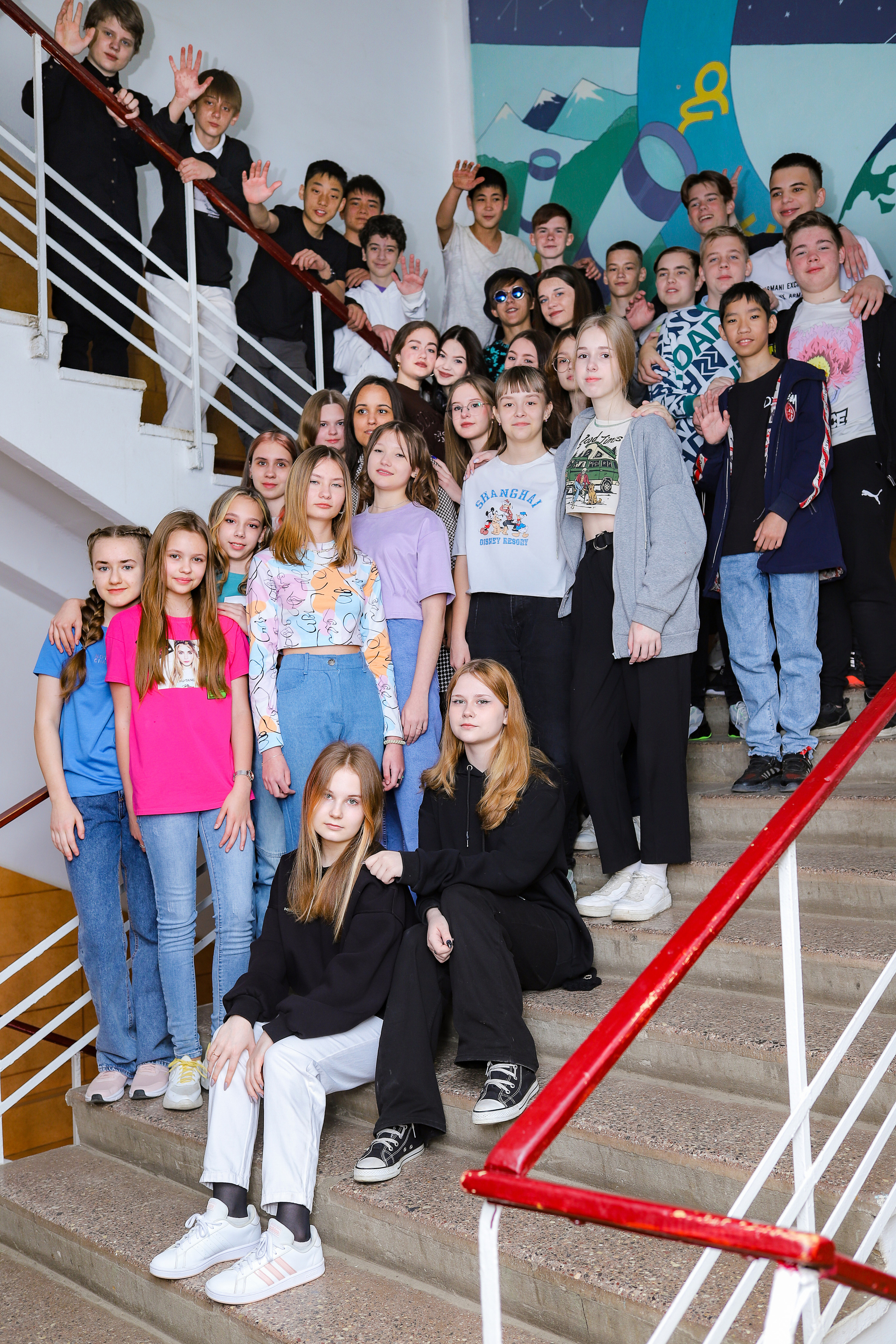 Съемка в классе 7 А. Семейный и детский фотограф в Краснодаре Ирина Лаврецкая