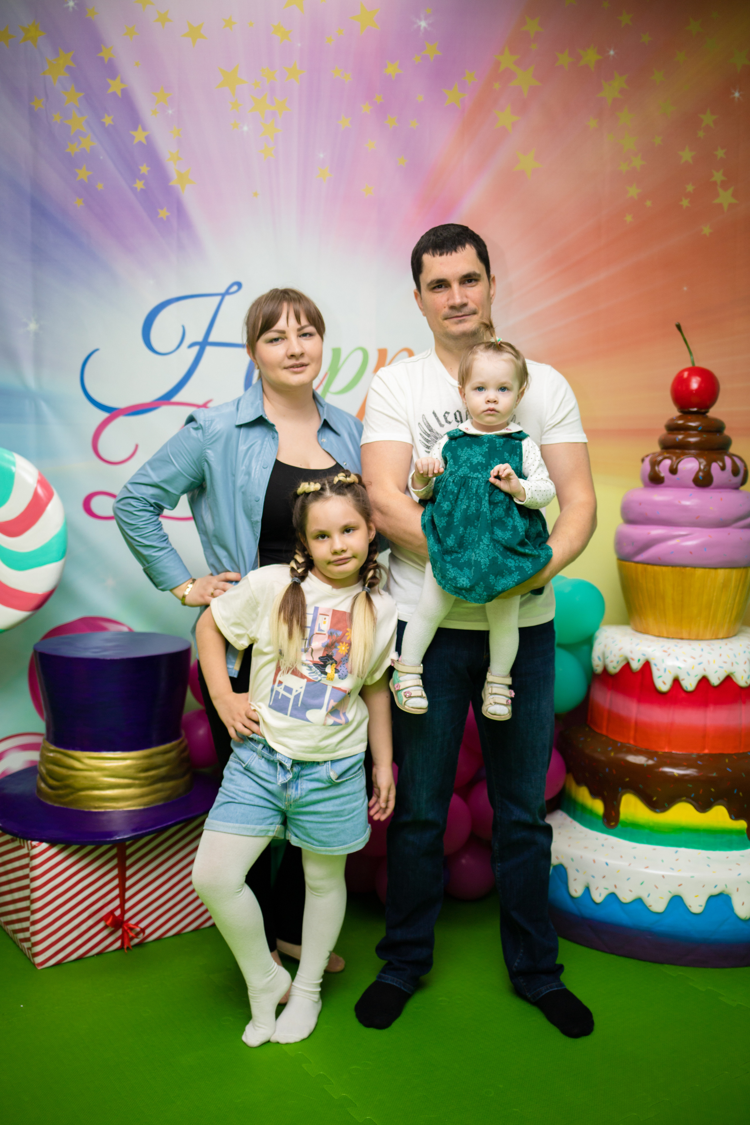 Детский день рождения на площадке Kinder party. Семейный и детский фотограф в Краснодаре Ирина Лаврецкая