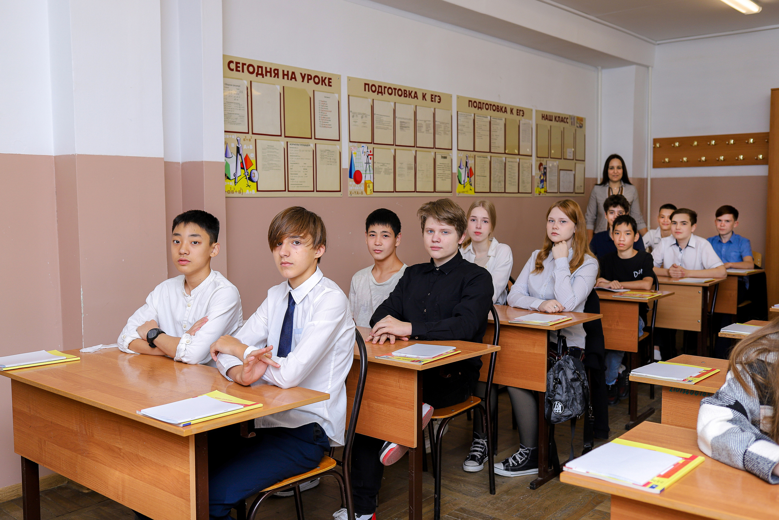 Съемка в классе 7 А. Семейный и детский фотограф в Краснодаре Ирина Лаврецкая