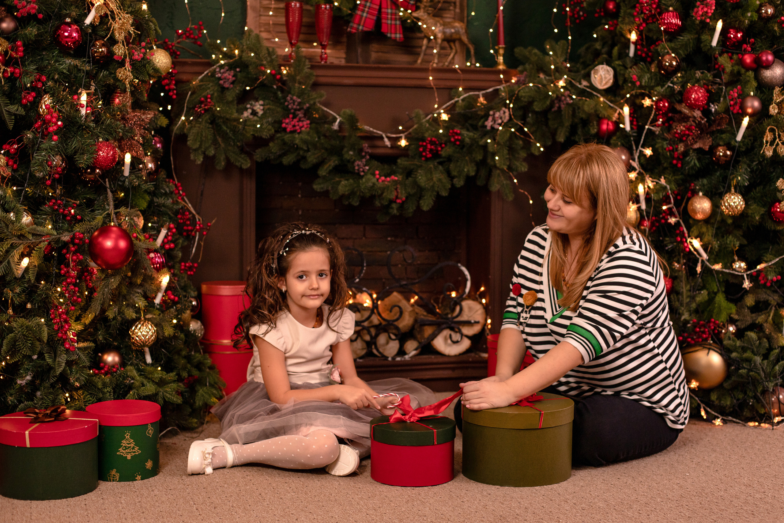 Новый год в студии Ash. Семейный и детский фотограф в Краснодаре Ирина Лаврецкая