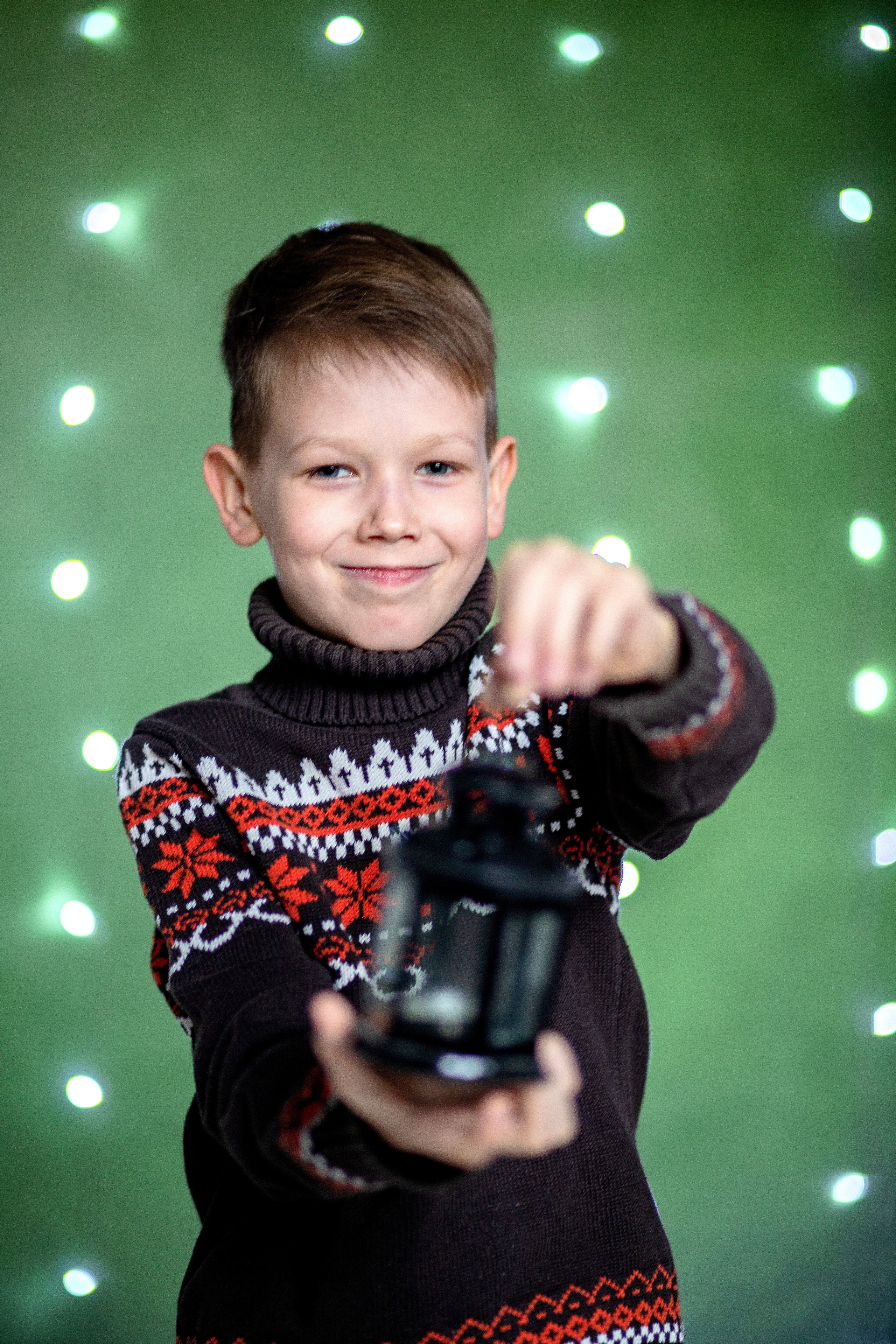 Новогодняя съёмка в студии Мини. Семейный и детский фотограф в Краснодаре Ирина Лаврецкая