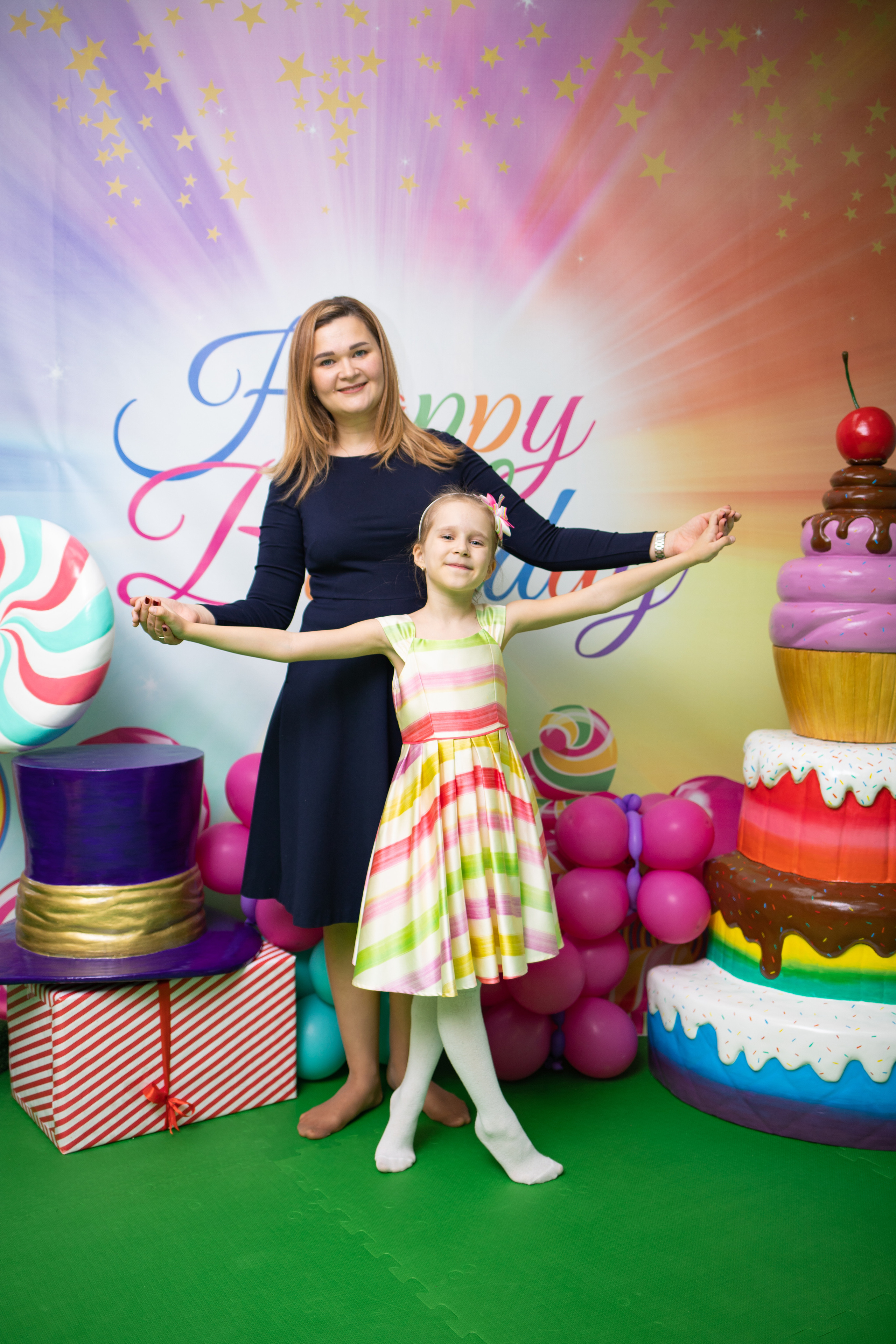 Детский день рождения на площадке Kinder party. Семейный и детский фотограф в Краснодаре Ирина Лаврецкая