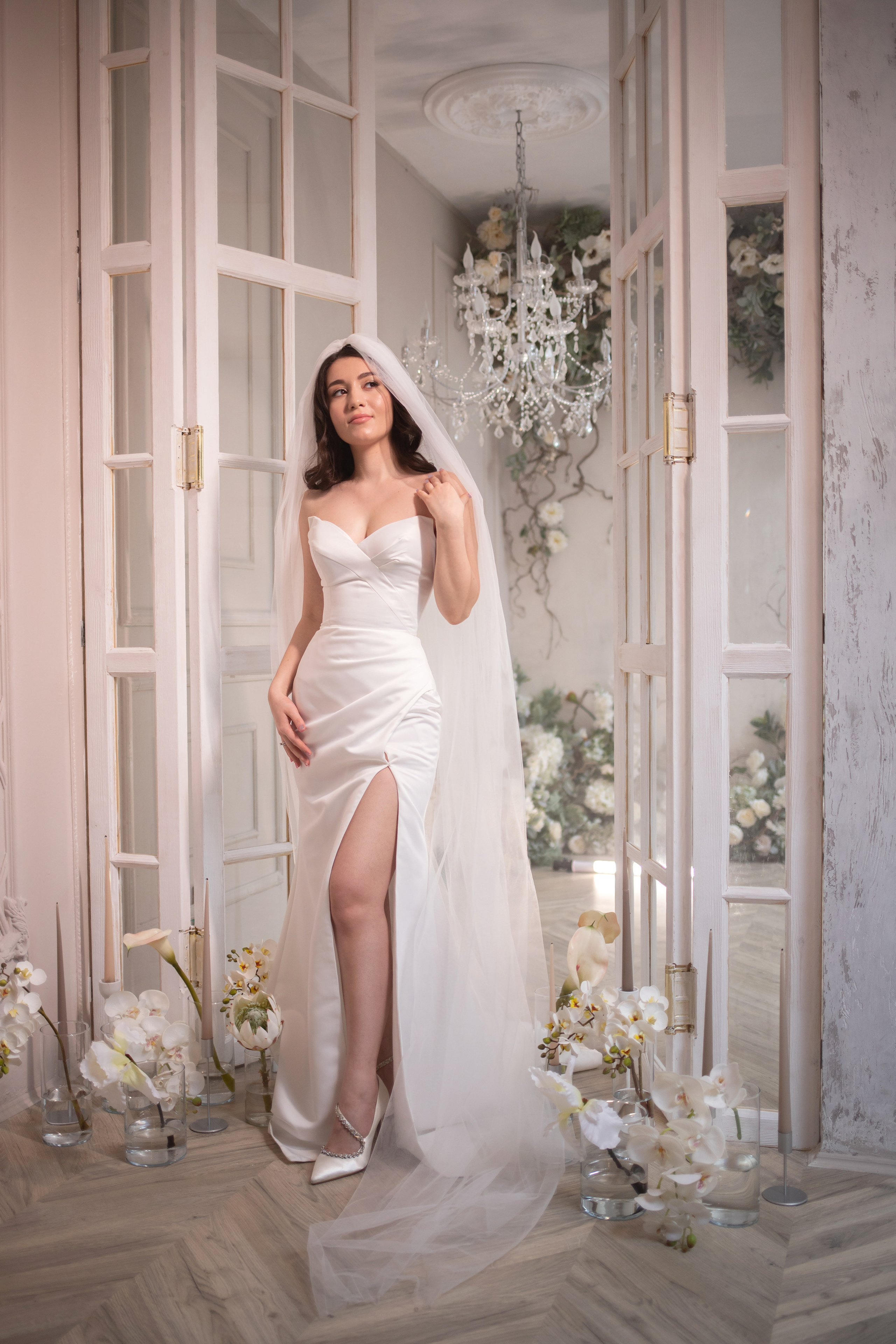 Утро невесты в студии. Семейный и детский фотограф в Краснодаре Ирина Лаврецкая