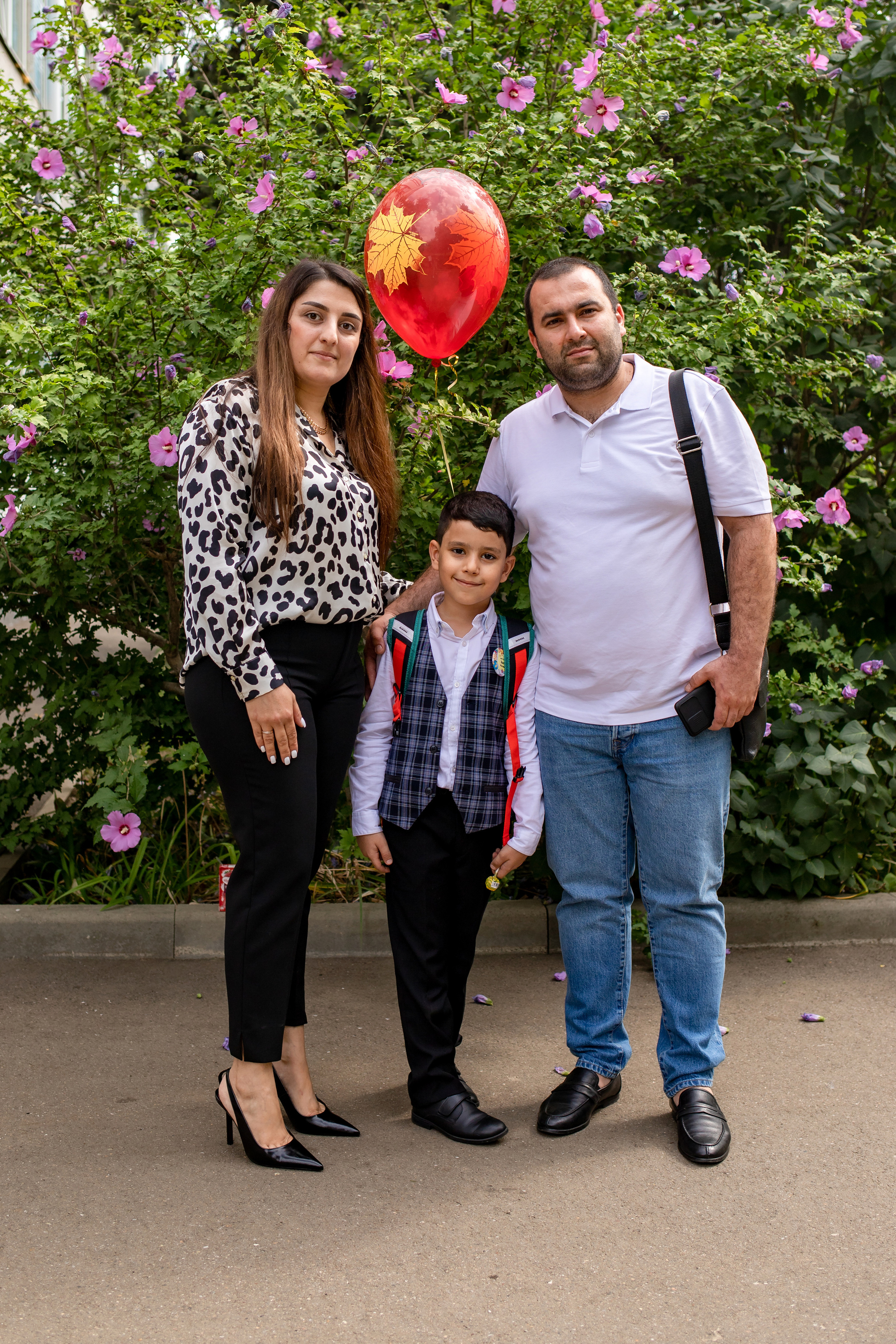 Линейка 1 класс. Семейный и детский фотограф в Краснодаре Ирина Лаврецкая