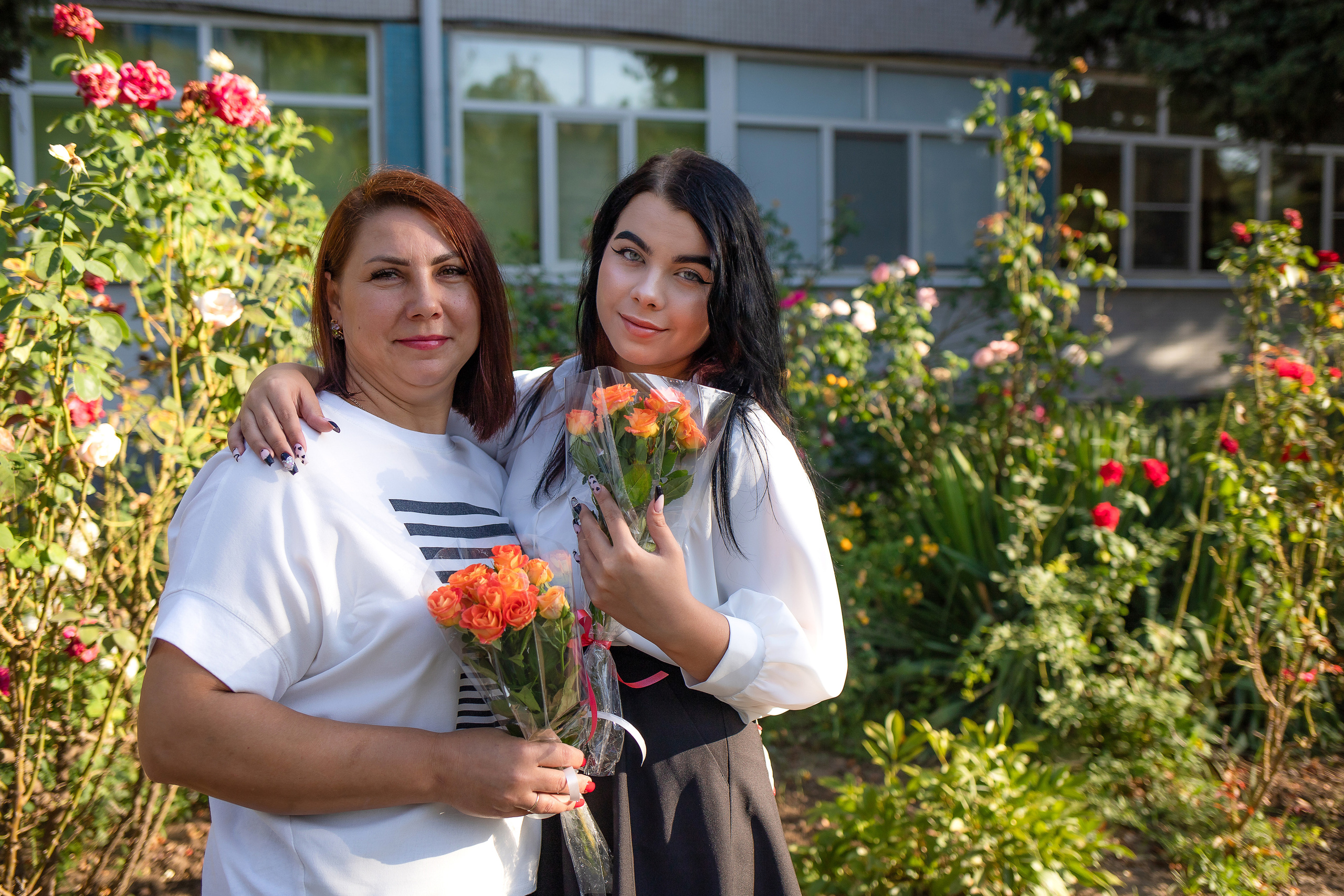 Линейка 11 класс. Семейный и детский фотограф в Краснодаре Ирина Лаврецкая