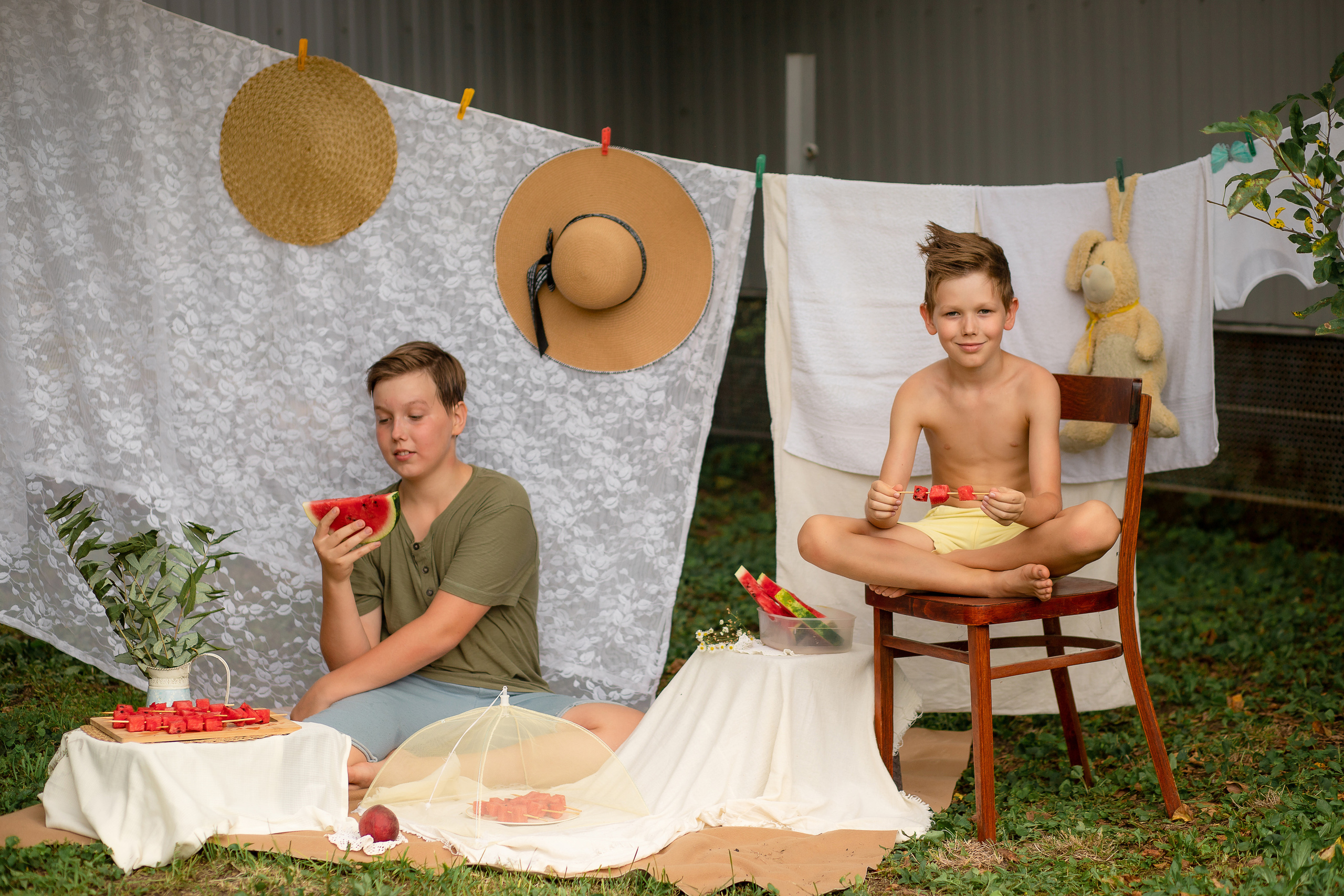 Фотодень «Стирка» и «Арбуз». Семейный и детский фотограф в Краснодаре Ирина Лаврецкая