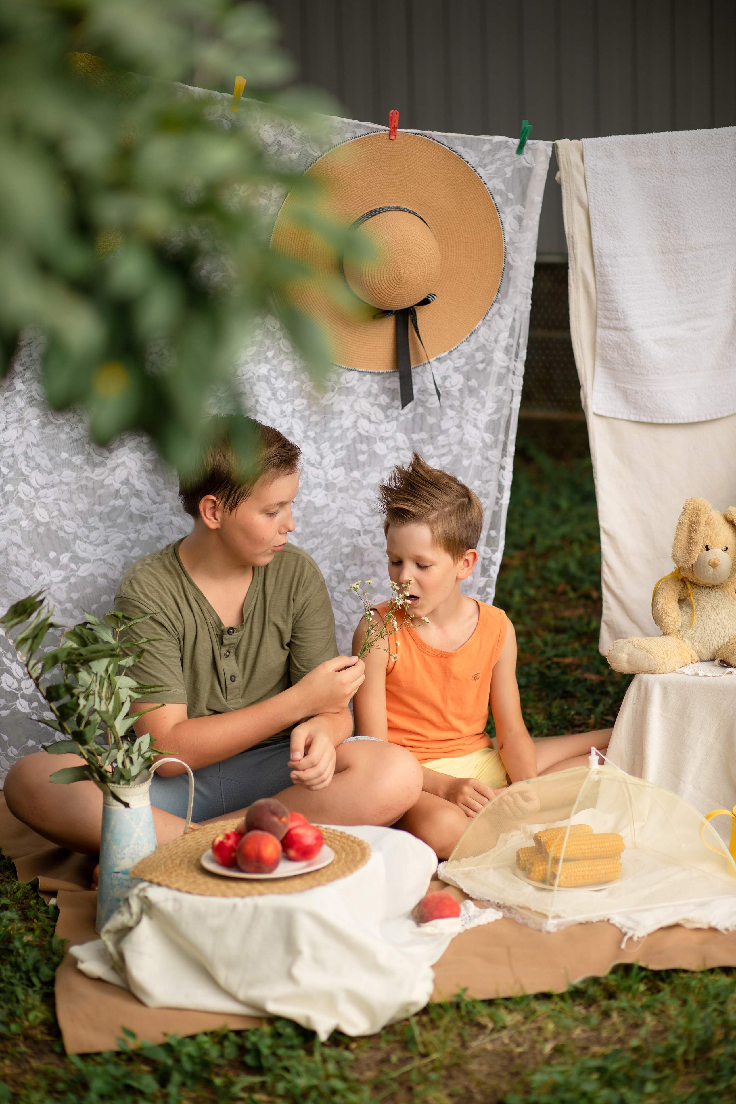 Фотодень «Стирка» и «Арбуз». Семейный и детский фотограф в Краснодаре Ирина Лаврецкая