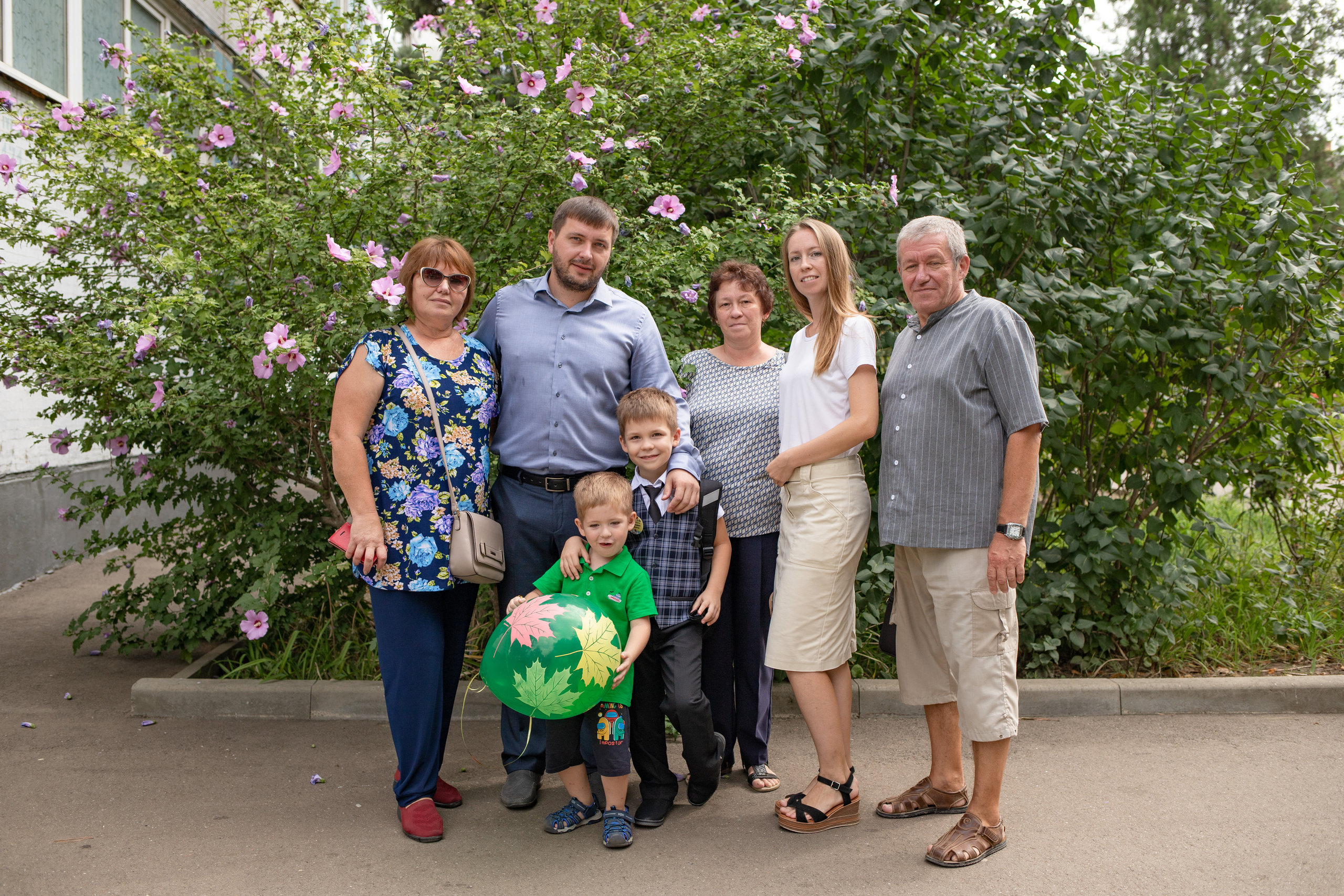 Линейка 1 класс. Семейный и детский фотограф в Краснодаре Ирина Лаврецкая