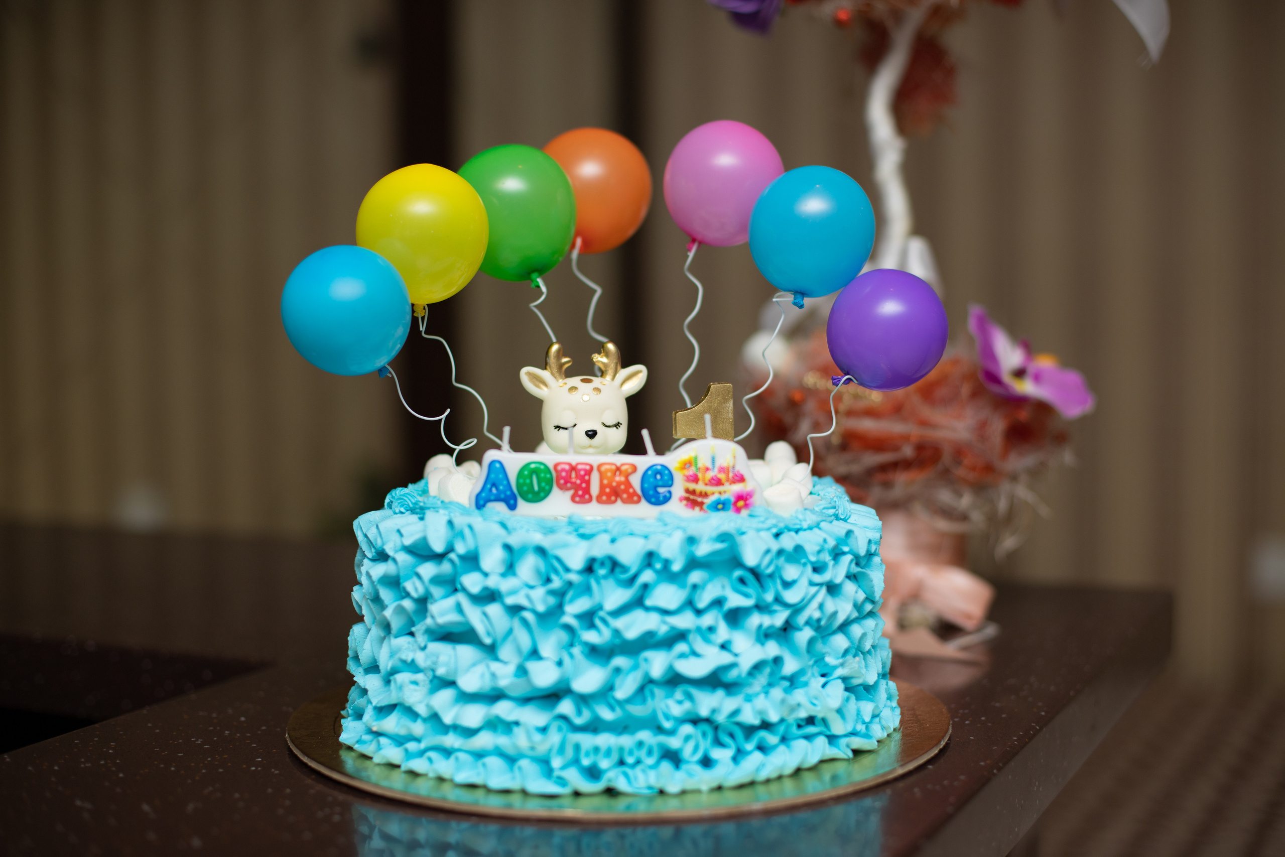 Годовасие Доминики в банкетном зале Пальмира. Семейный и детский фотограф в Краснодаре Ирина Лаврецкая