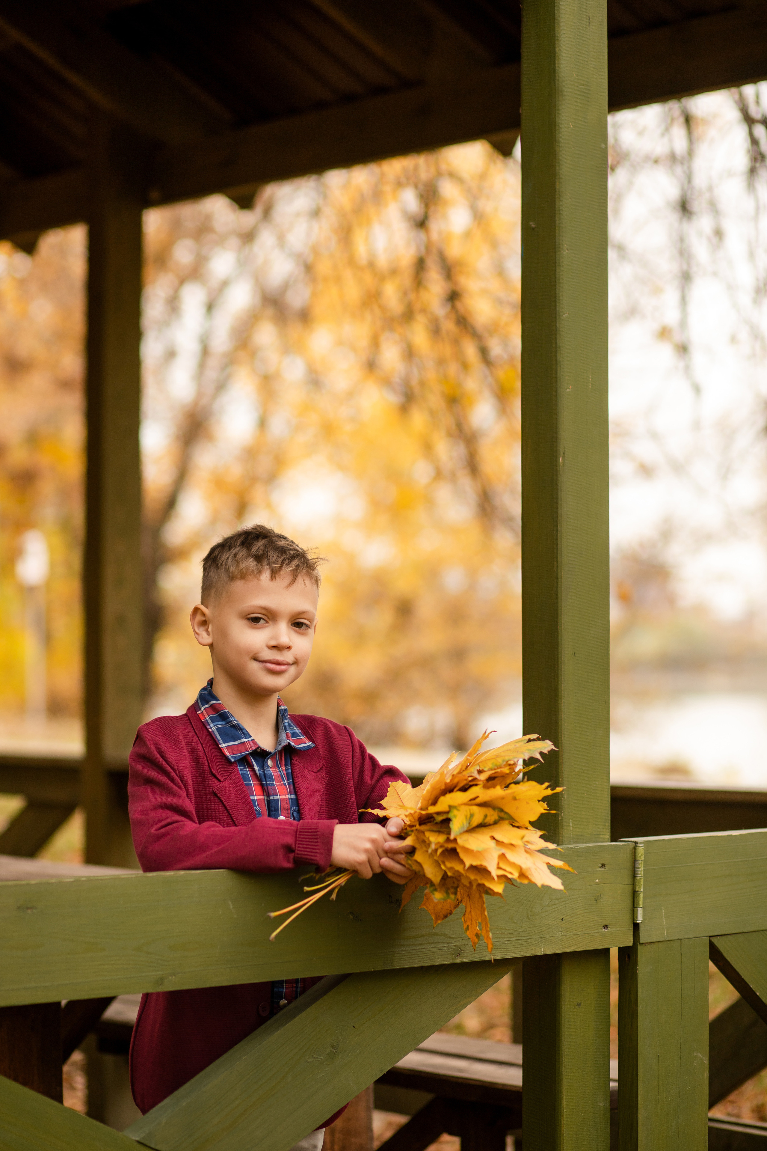 Осенние съемки в парке. Семейный и детский фотограф в Краснодаре Ирина Лаврецкая