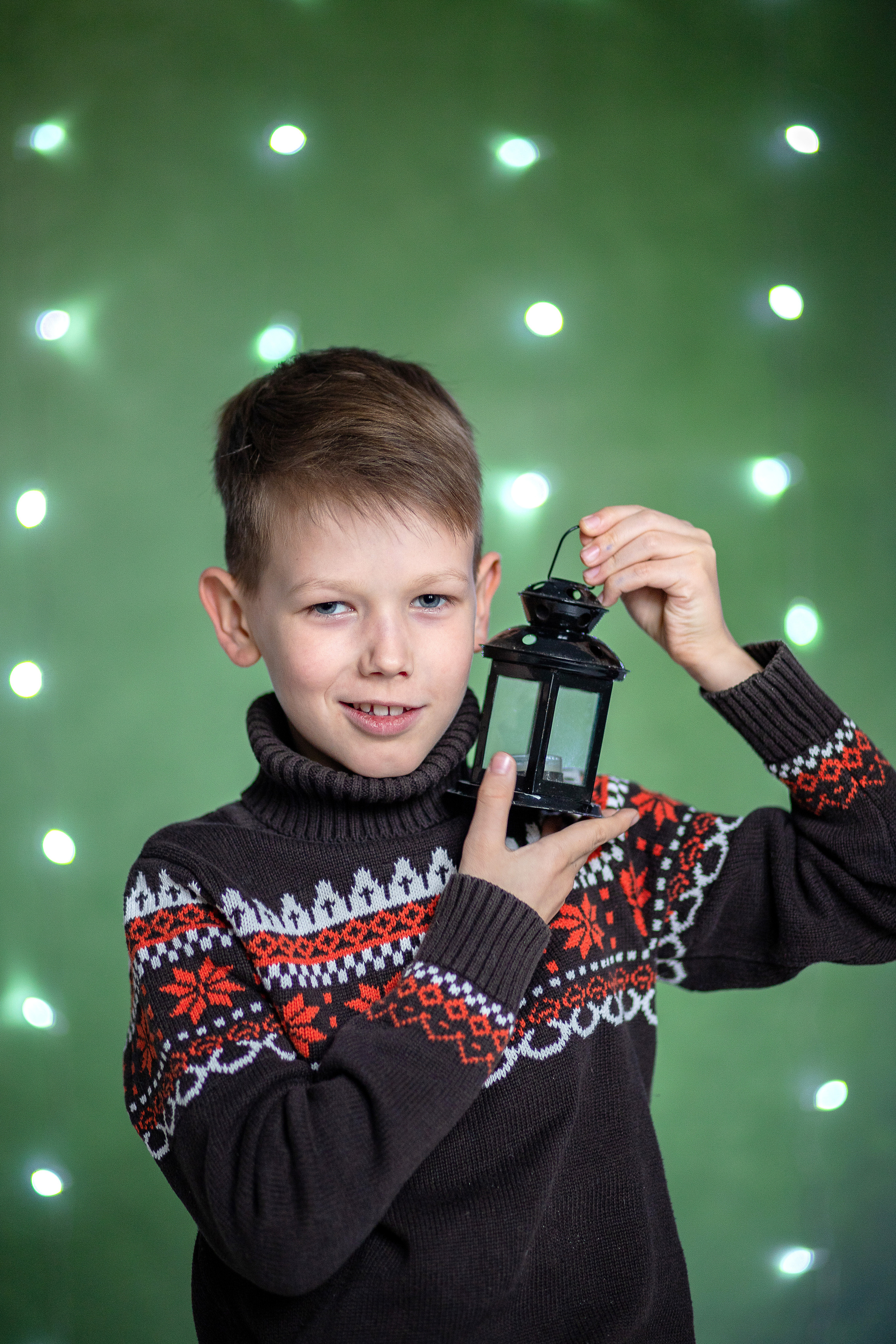 Новогодняя съёмка в студии Мини. Семейный и детский фотограф в Краснодаре Ирина Лаврецкая