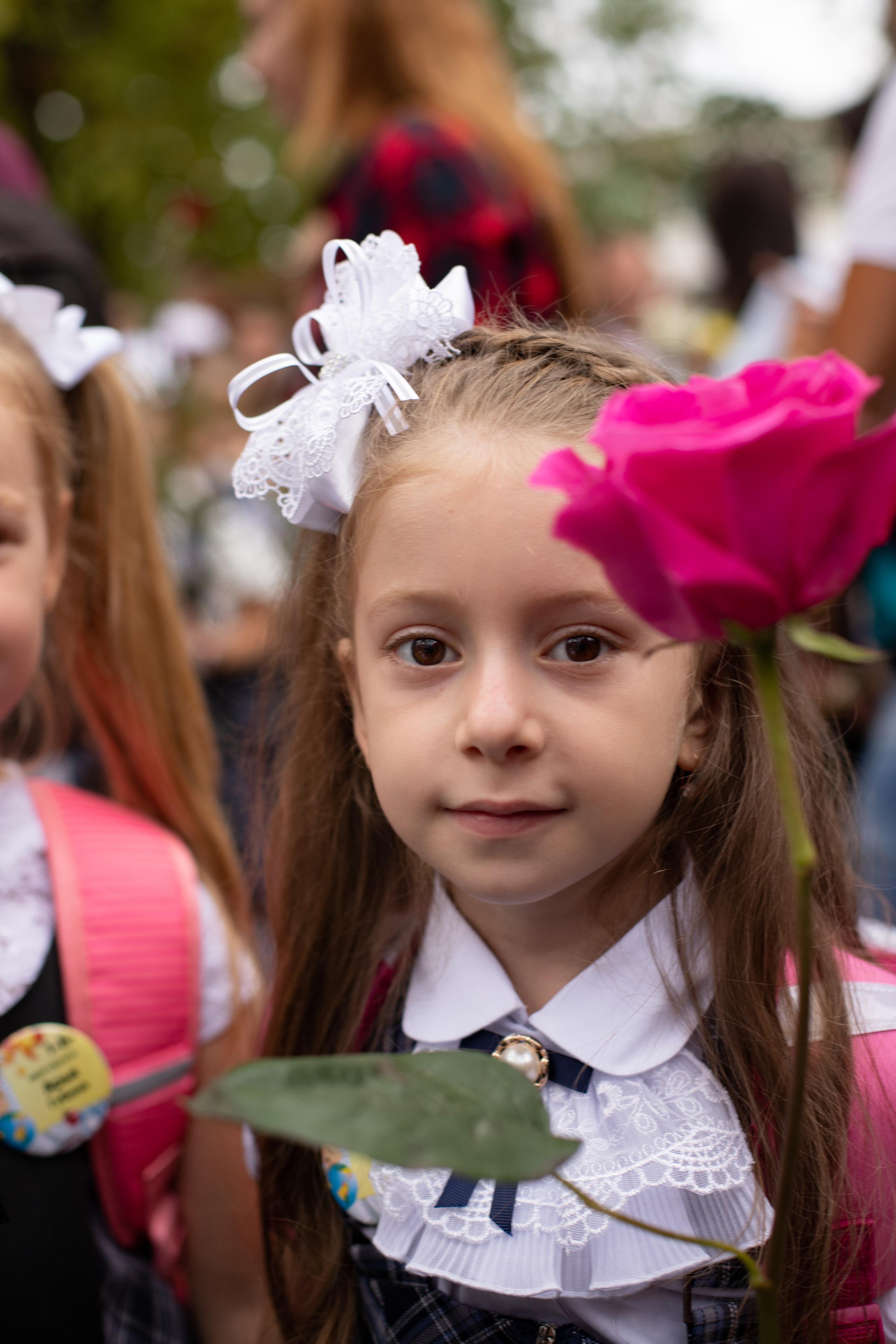 Линейка 1 класс. Семейный и детский фотограф в Краснодаре Ирина Лаврецкая