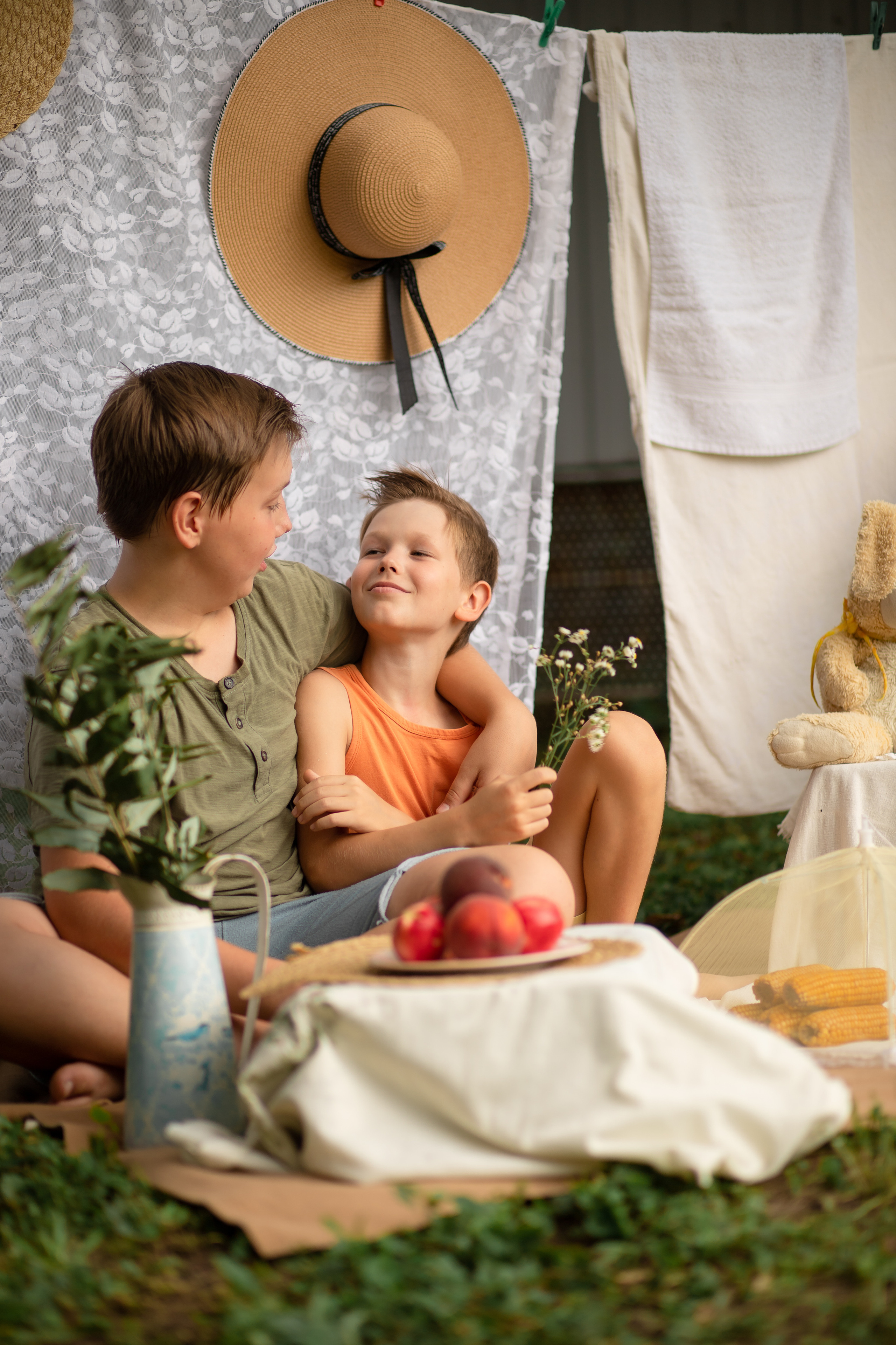 Фотодень «Стирка» и «Арбуз». Семейный и детский фотограф в Краснодаре Ирина Лаврецкая