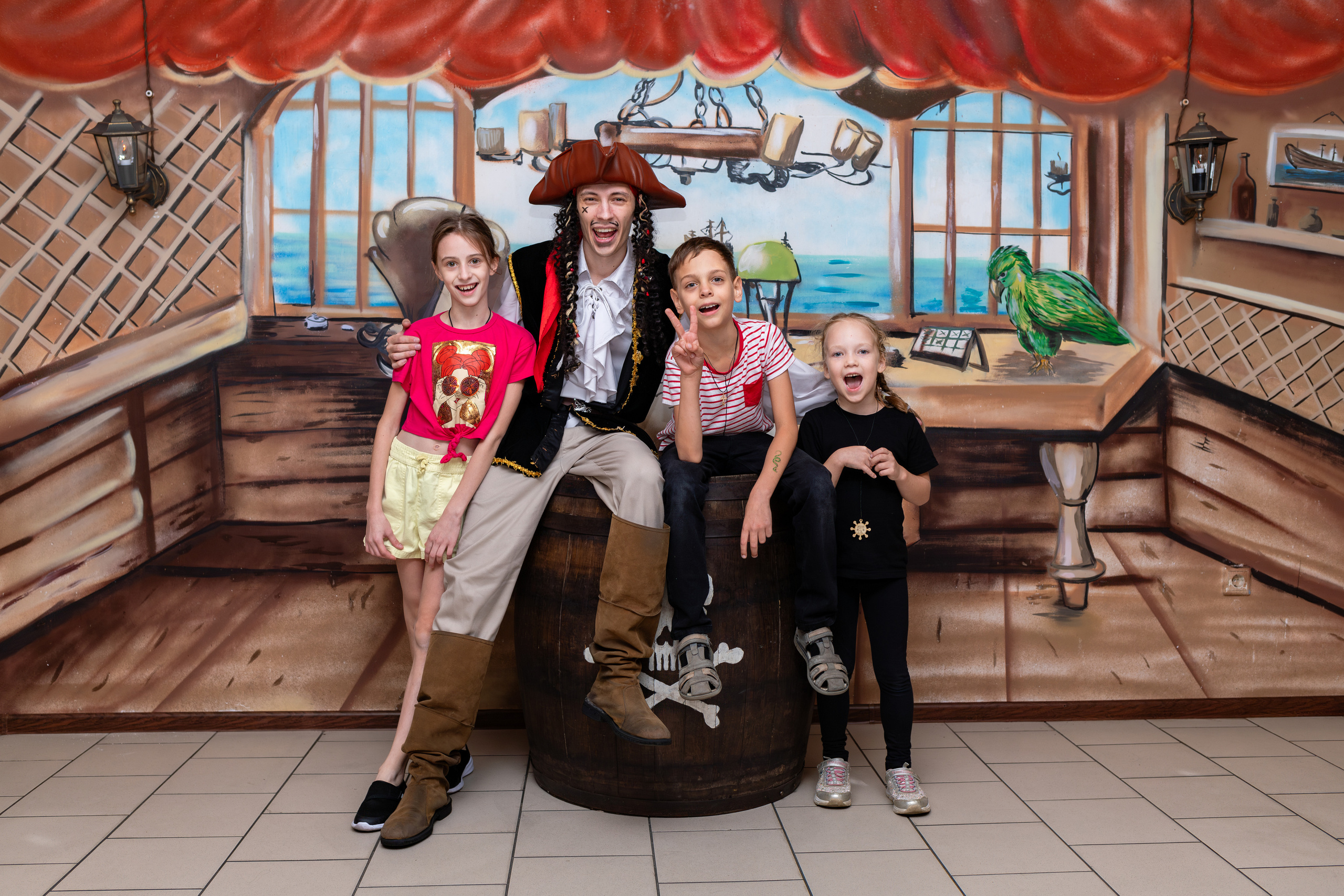 Пиратская вечеринка на 10 лет. Семейный и детский фотограф в Краснодаре Ирина Лаврецкая