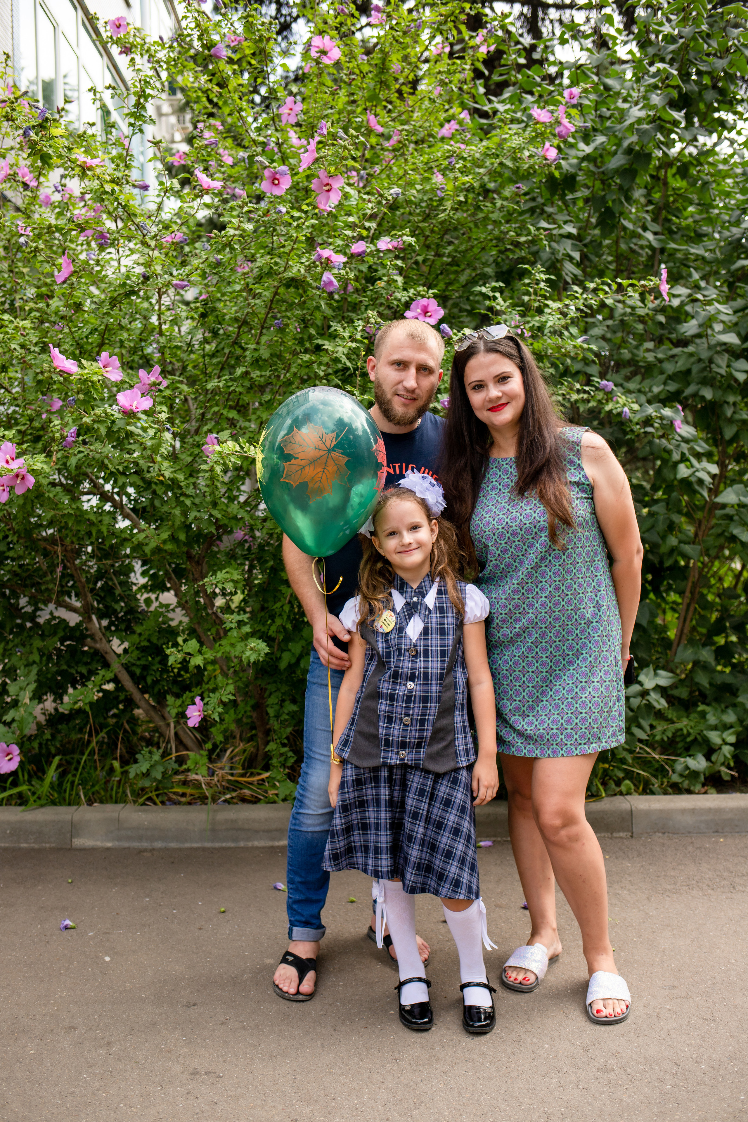 Линейка 1 класс. Семейный и детский фотограф в Краснодаре Ирина Лаврецкая