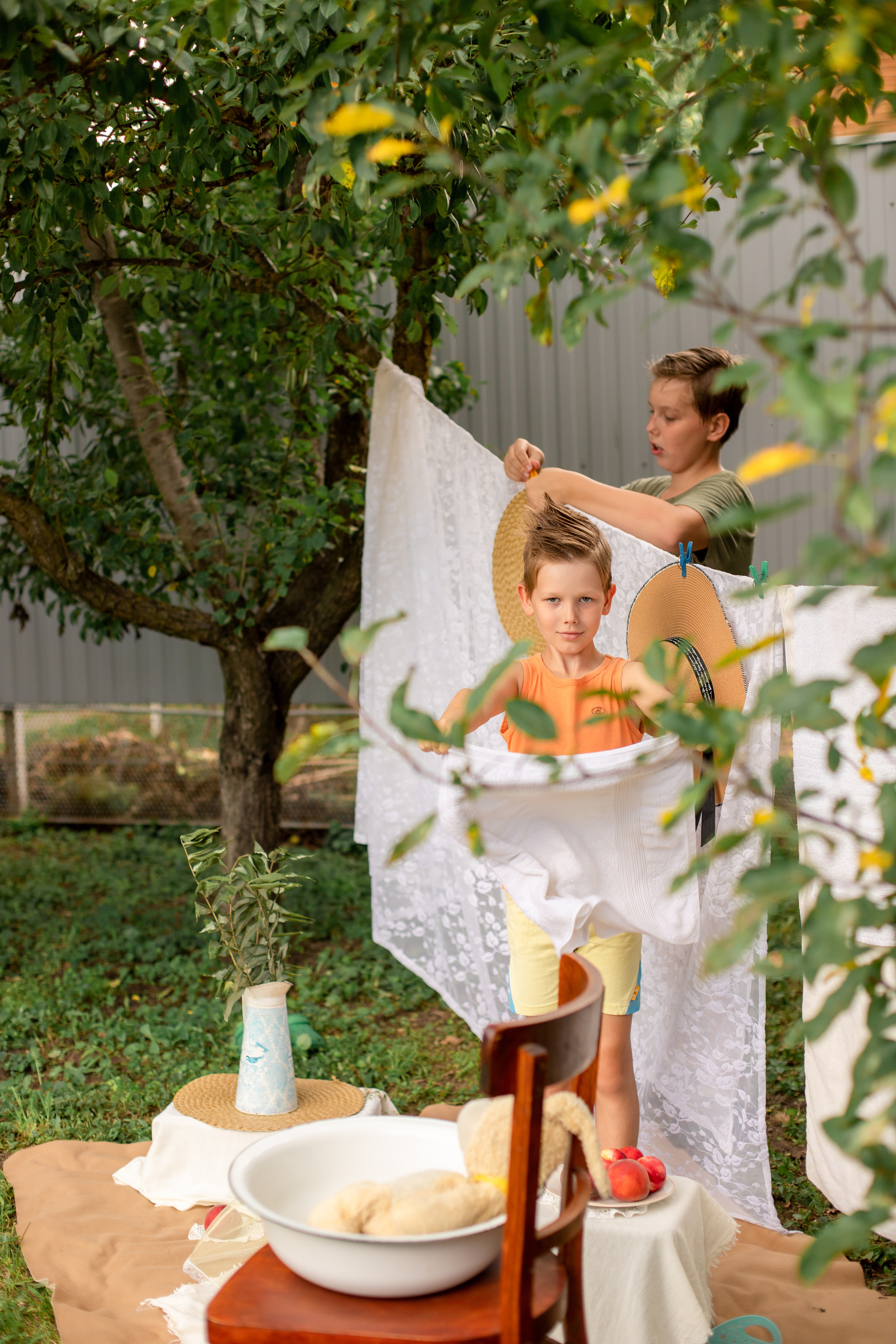 Фотодень «Стирка» и «Арбуз». Семейный и детский фотограф в Краснодаре Ирина Лаврецкая