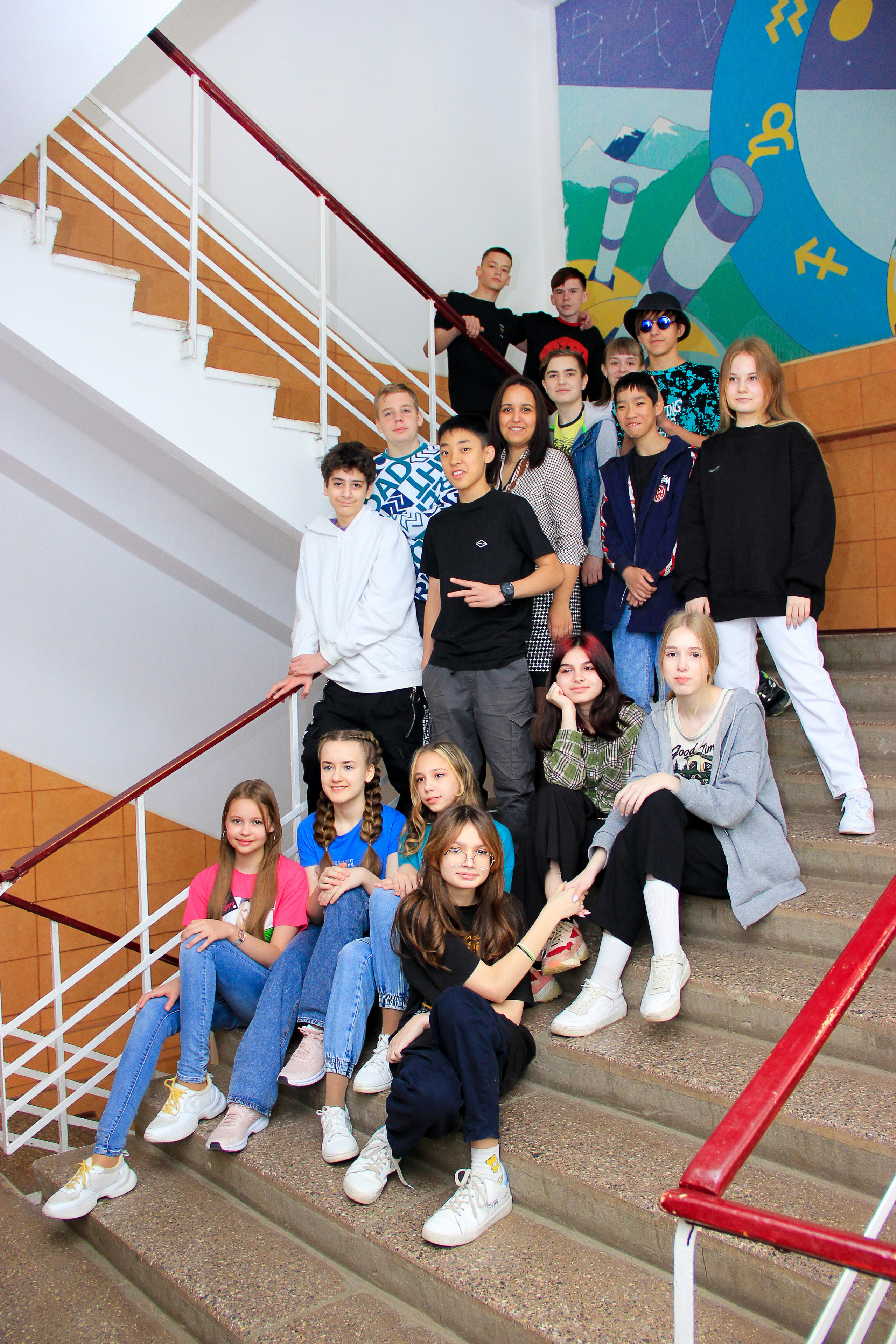 Съемка в классе 7 А. Семейный и детский фотограф в Краснодаре Ирина Лаврецкая