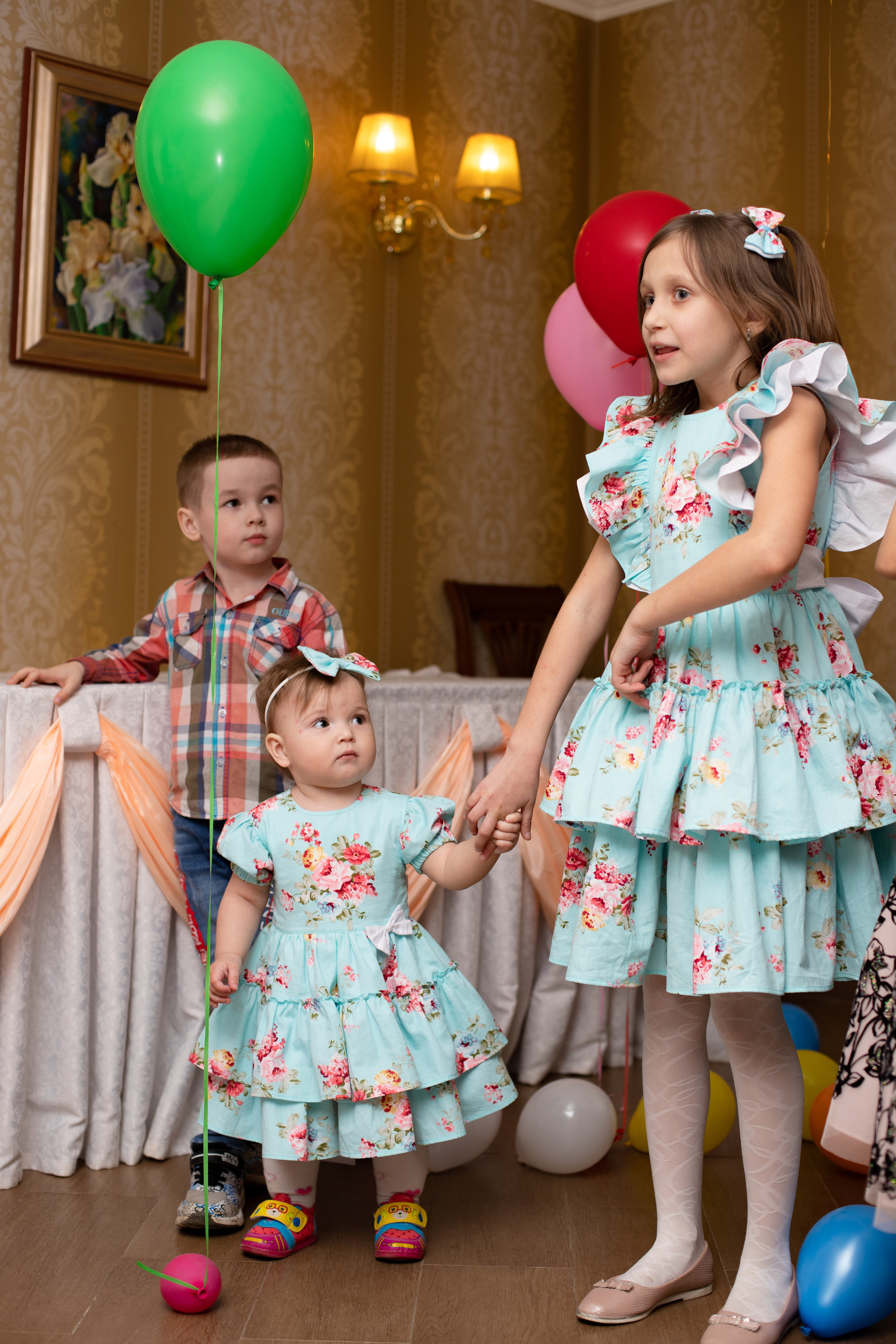 Годовасие Доминики в банкетном зале Пальмира. Семейный и детский фотограф в Краснодаре Ирина Лаврецкая